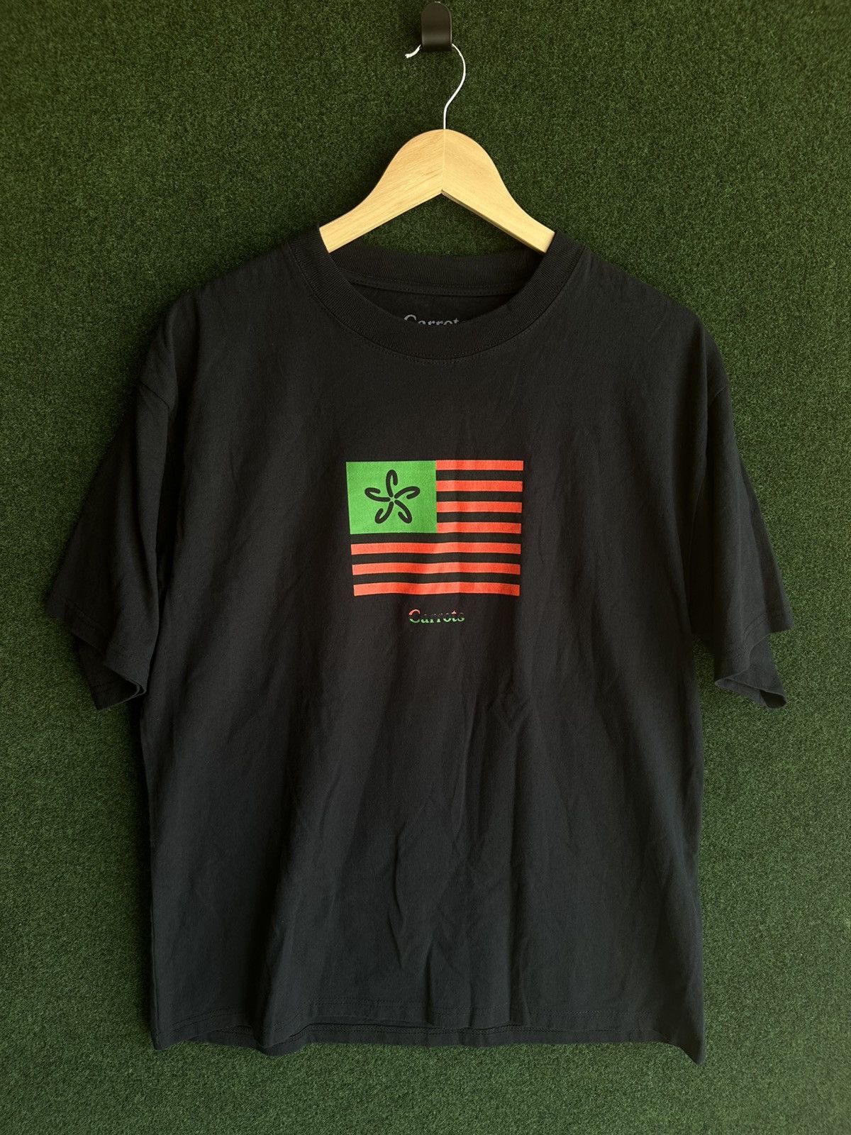Carrots by Anwar Carrots Carrots Juneteeth Flag T-shirt Medium Size US M / EU 48-50 / 2 - 1 Thumbnail