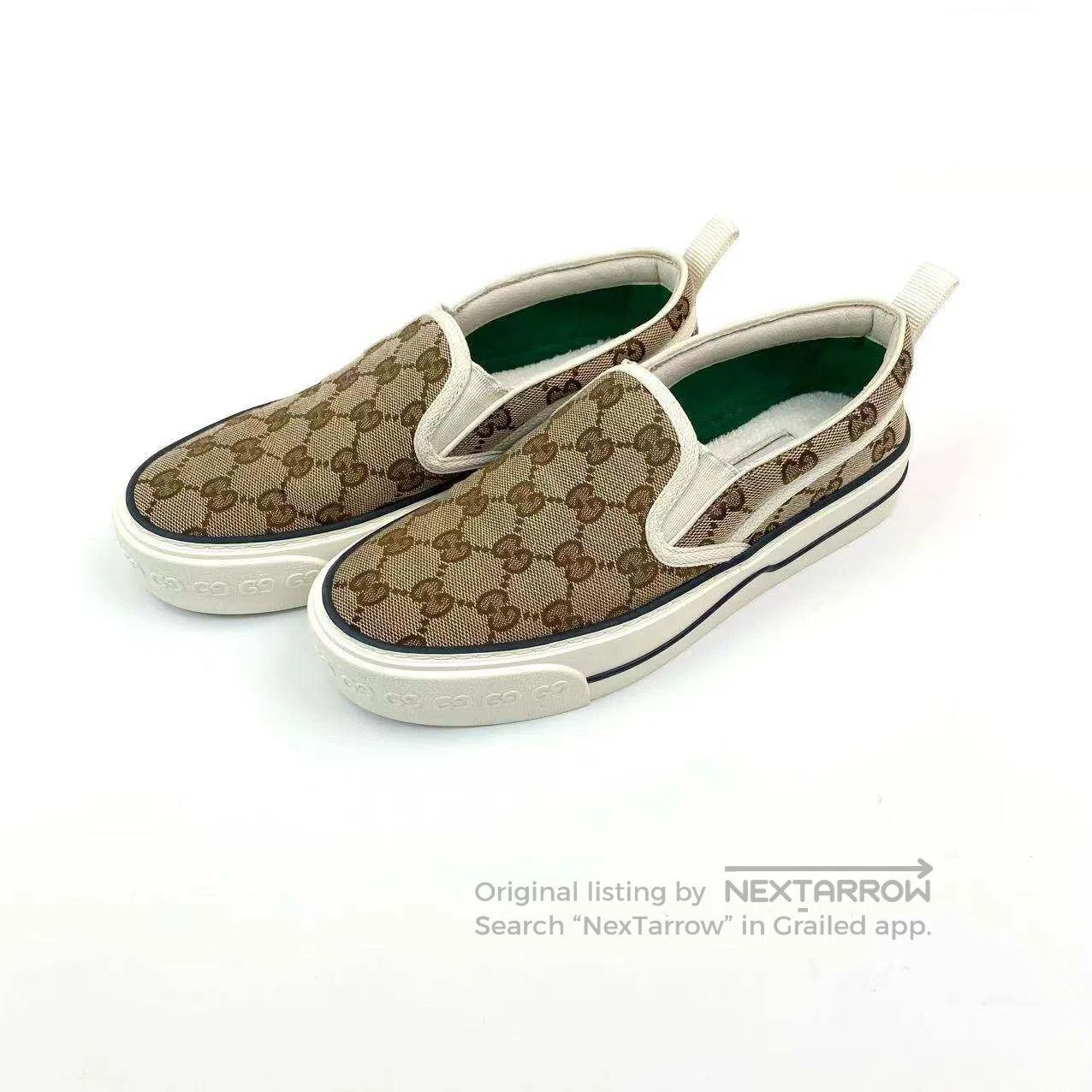 Gucci Guicci 1977 Old Flower Full Print Casual Shoes| Size US 5.5 / IT 35.5 - 1 Thumbnail