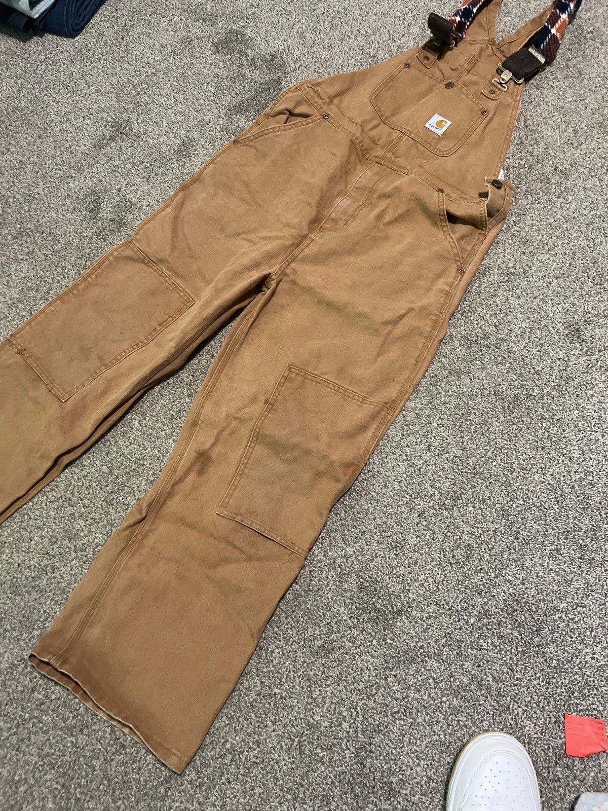 Carhartt Vintage Carhartt Overalls Size 34" / US 12 / IT 48 - 4 Thumbnail