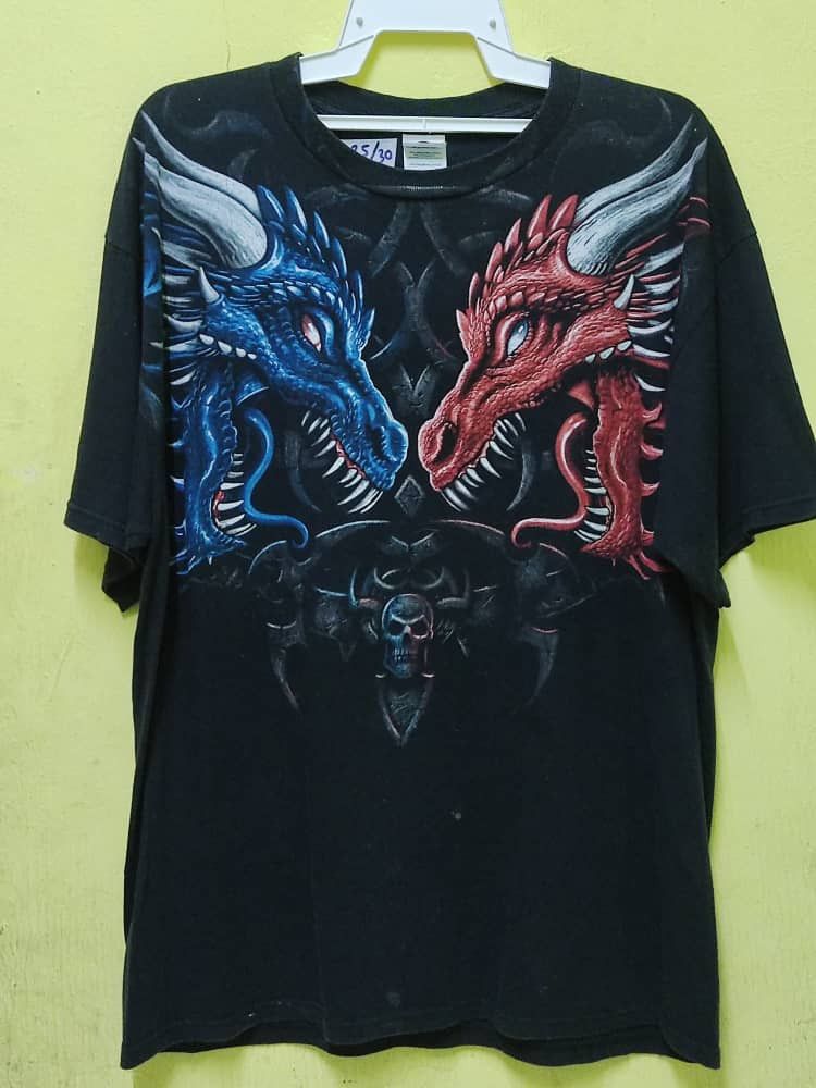 Delta Vintage dragon head to head red blue Size US L / EU 52-54 / 3 - 1 Thumbnail