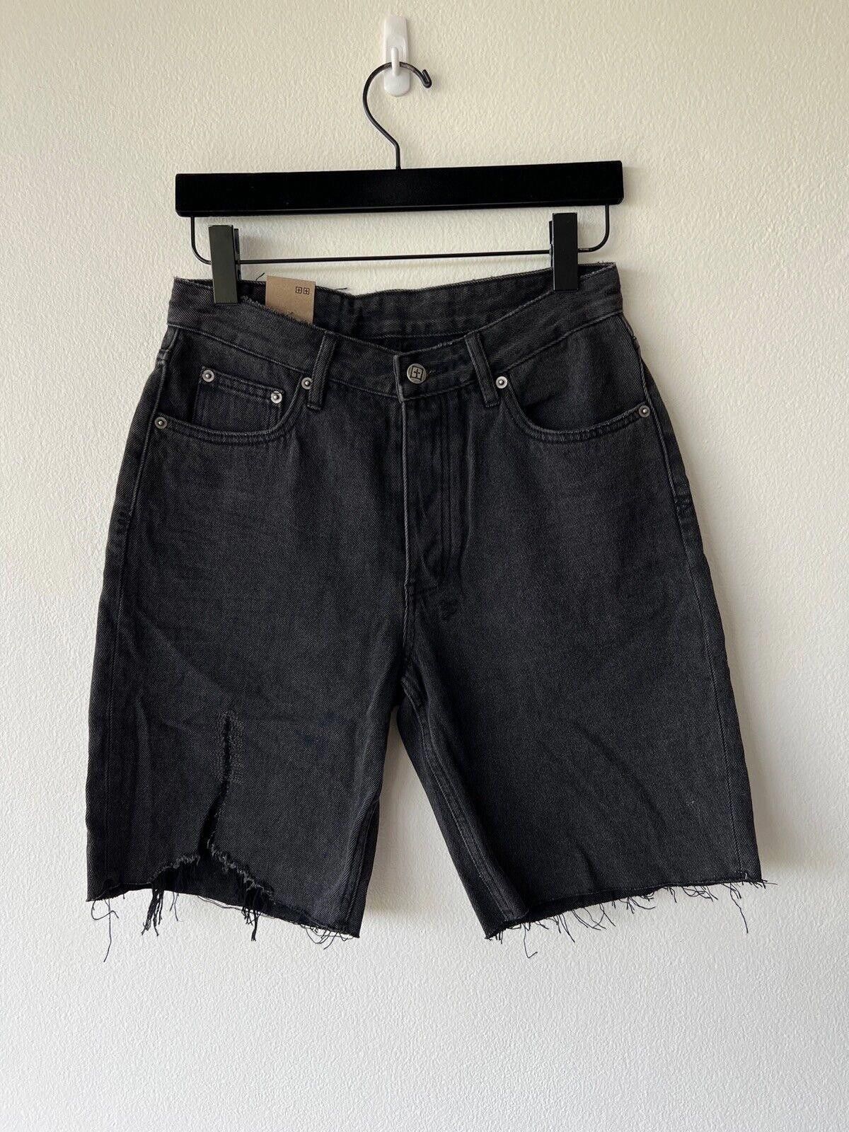 Ksubi new Ksubi womens denim short navana black Brooklyn 28 10 Size 28" / US 6 / IT 42 - 1 Thumbnail