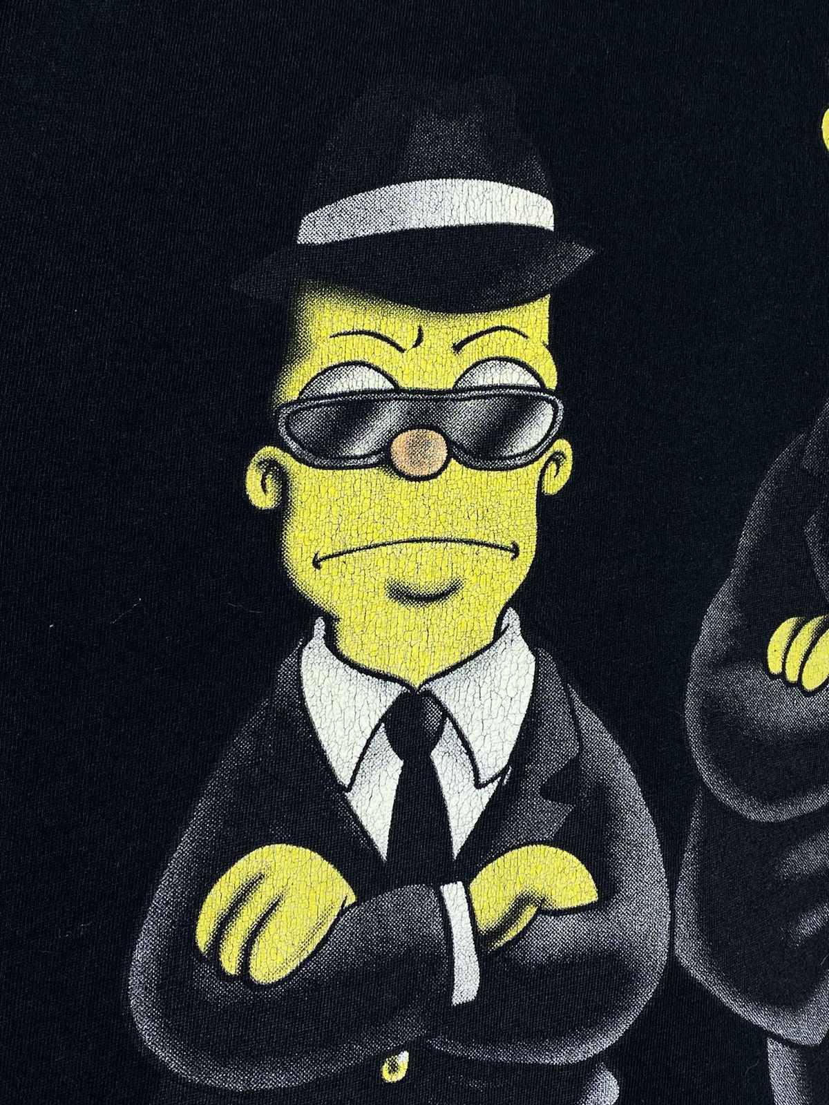 Vintage Vintage The Simpsons like a Muppets Jim Henson Black T-shirt Size US M / EU 48-50 / 2 - 3 Thumbnail