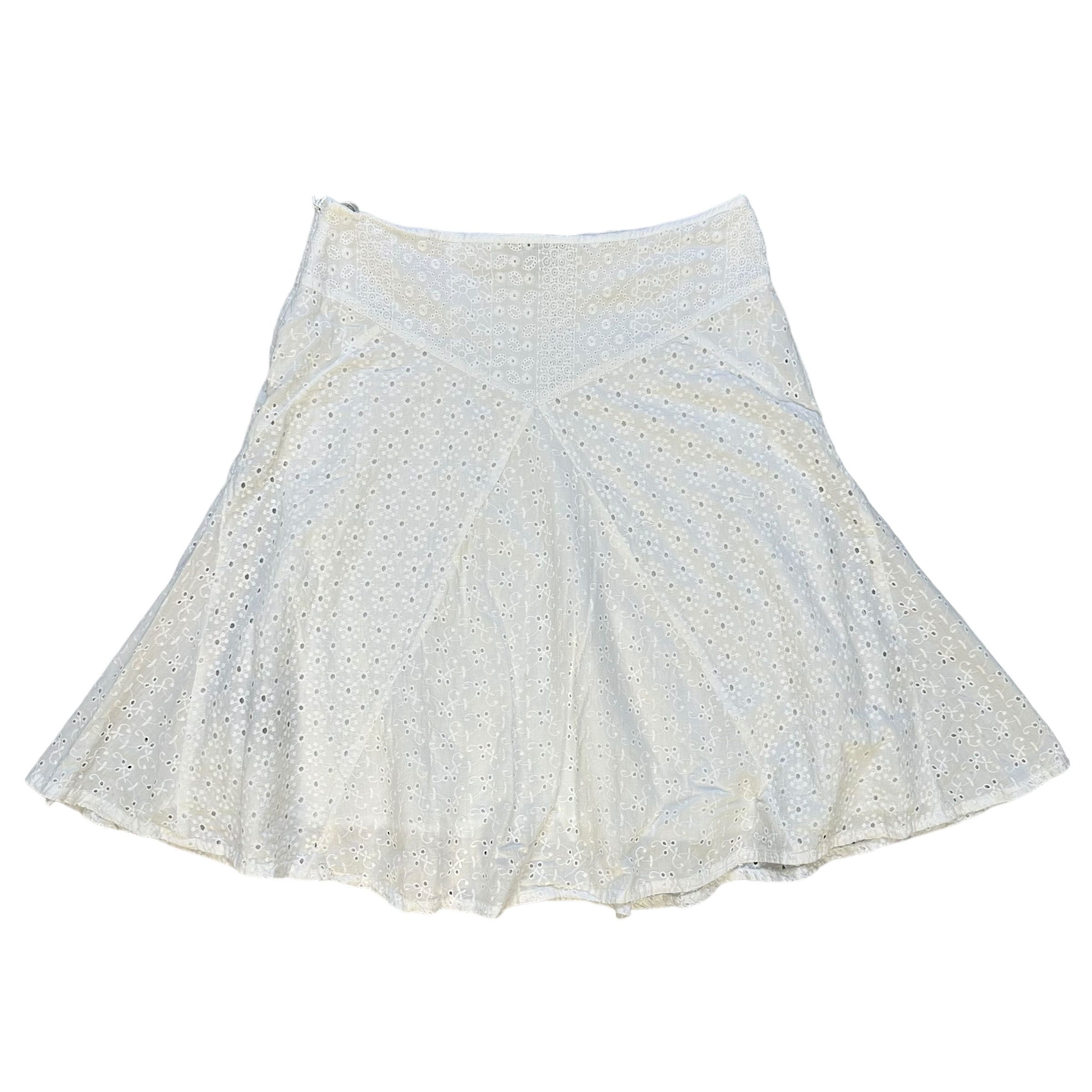 Ralph Lauren LAUREN Ralph Lauren White Skirt #A33-0752 Size 29" - 10 Thumbnail