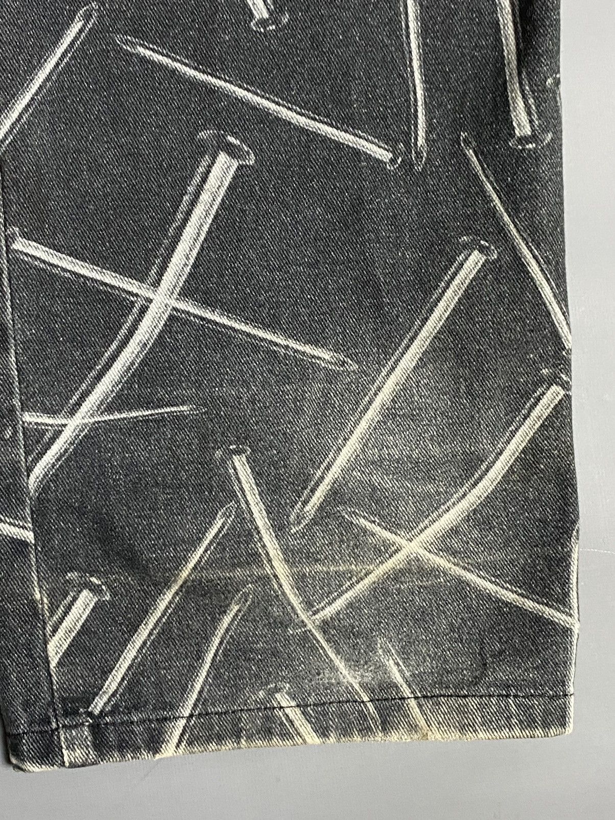 Jaded London Jaded London Jeans W34 Relaxed Fit Faded Black Nail Print Size US 34 / EU 50 - 17 Thumbnail
