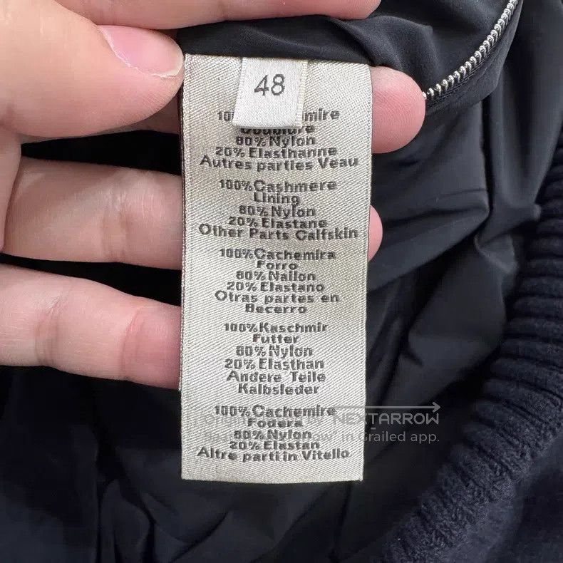 Hermes Hermes Cashmere Patch Leather Puffer Jacket Size US M / EU 48-50 / 2 - 4 Thumbnail