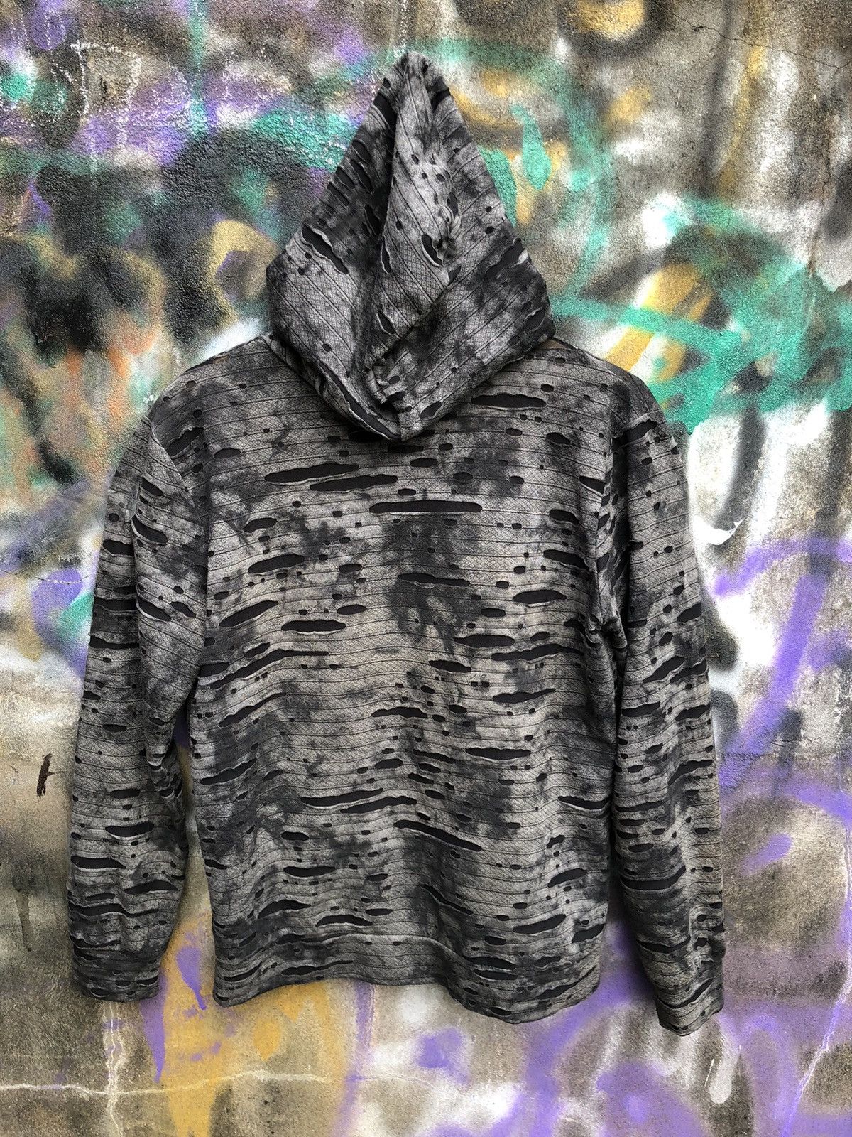 If Six Was Nine × Japanese Brand × Le Grande Bleu (L.G.B.) 🔥Japanese Distressed Hoodie Zipper Jacket Grunge Punk🔥 Size US L / EU 52-54 / 3 - 3 Thumbnail