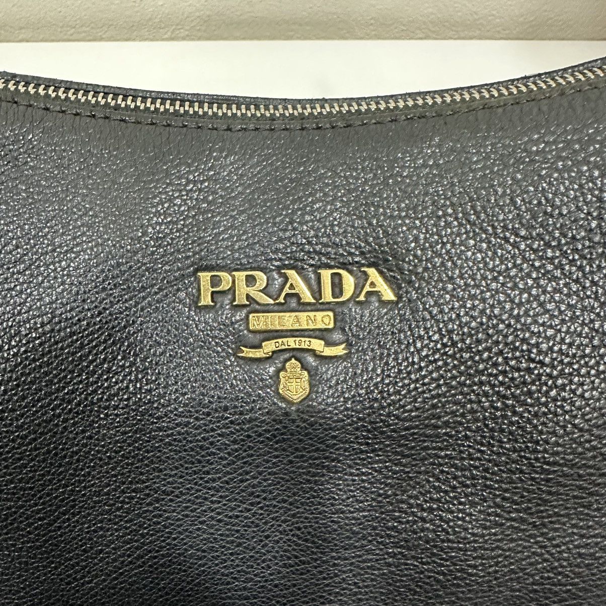 Prada PRADA VITELLO DAINO LEATHER SHOULDER BAG Size ONE SIZE - 10 Thumbnail