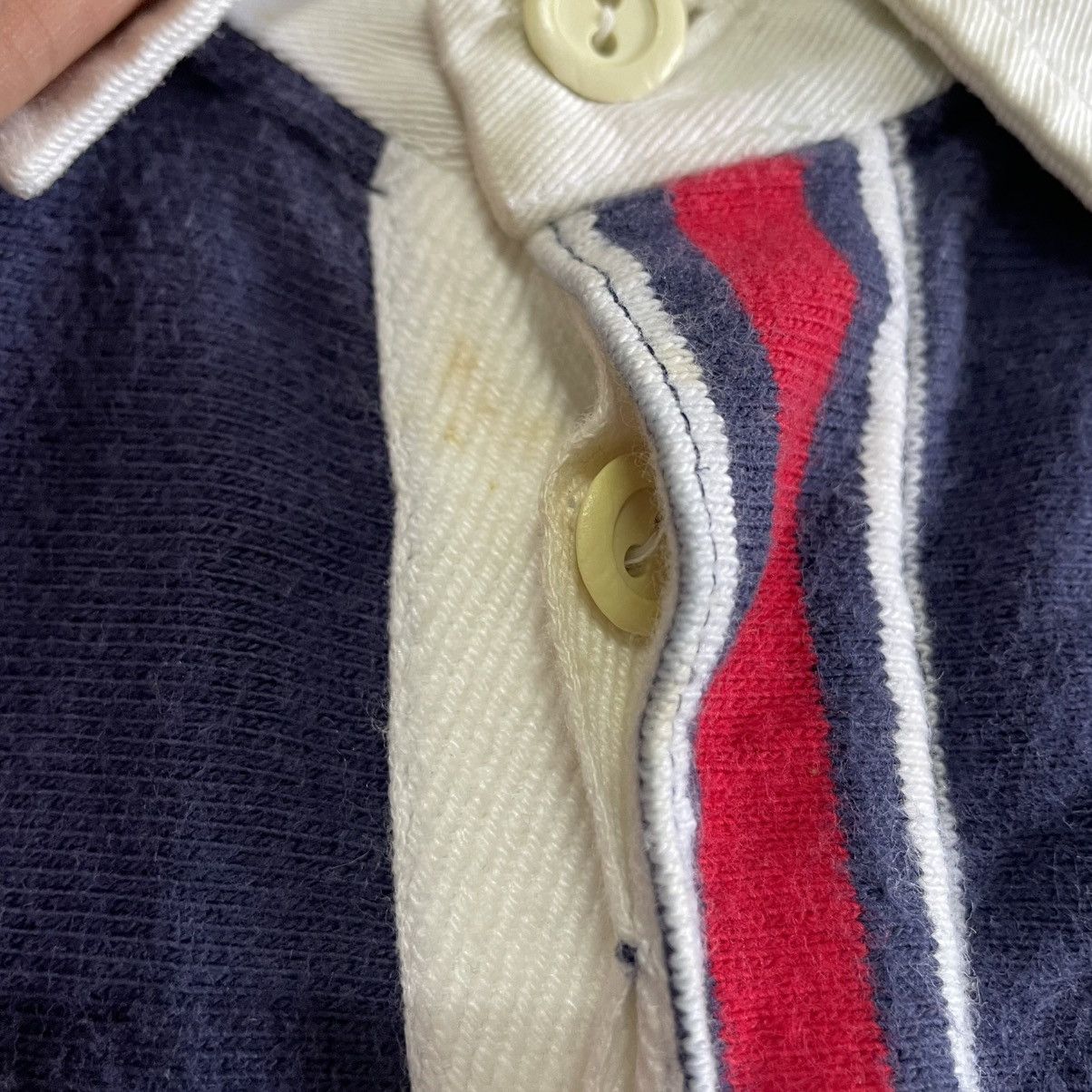 Polo Ralph Lauren 🔥Vintage Polo Ralph Lauren Small Pony Striped Rugby Shirts Size US M / EU 48-50 / 2 - 8 Thumbnail