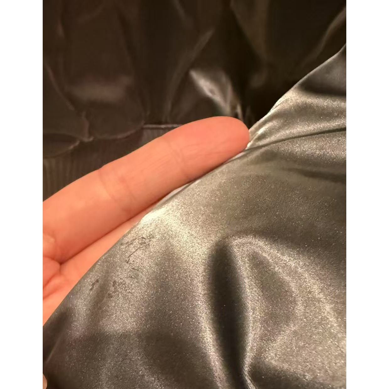 Hermes Hermes Mens Black Satin Bomber Jacket With Zippered Pockets Size US M / EU 48-50 / 2 - 10 Thumbnail