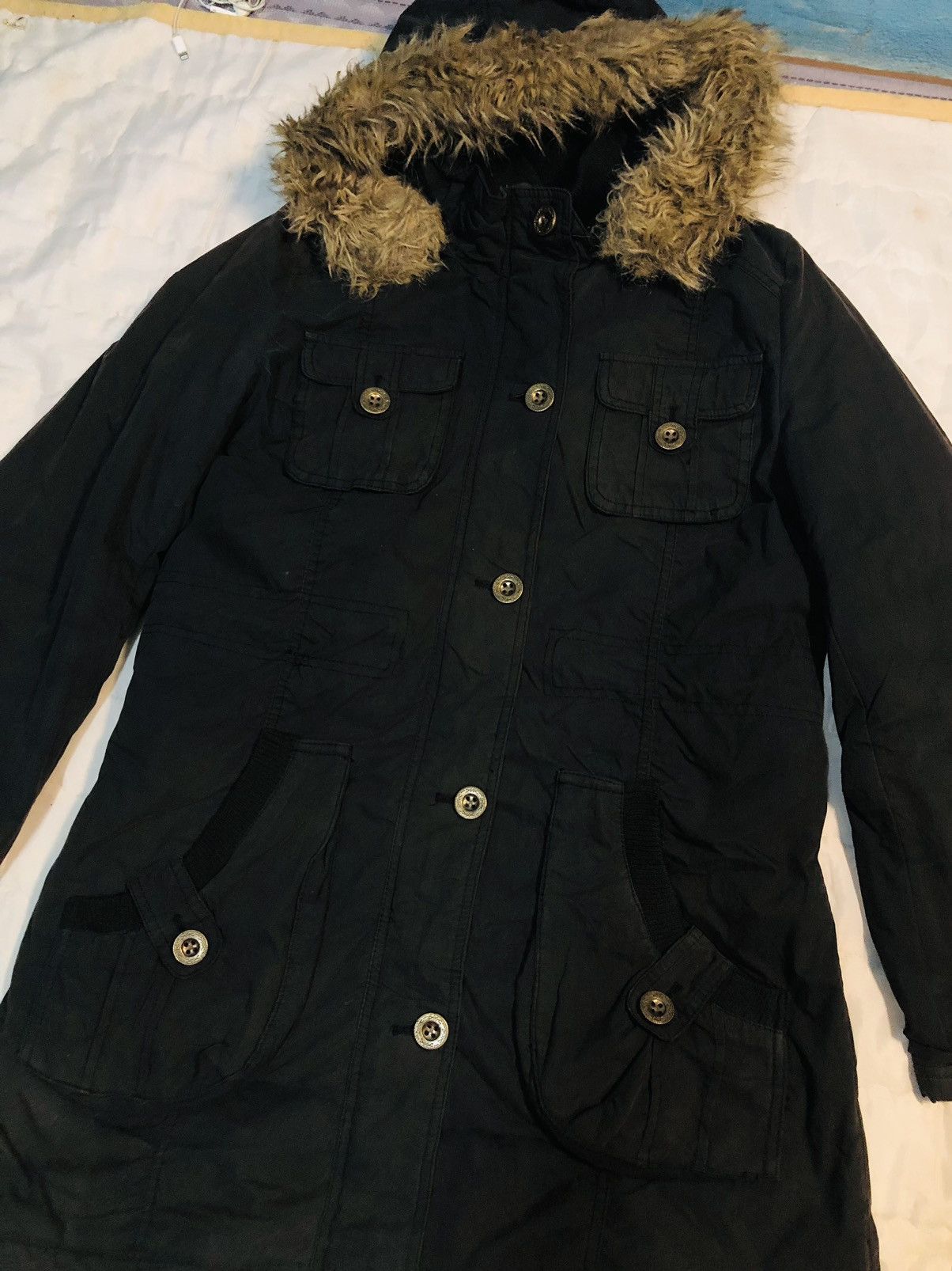 Japanese Brand Long Jacket Buttoned (13) Size US XL / EU 56 / 4 - 3 Thumbnail
