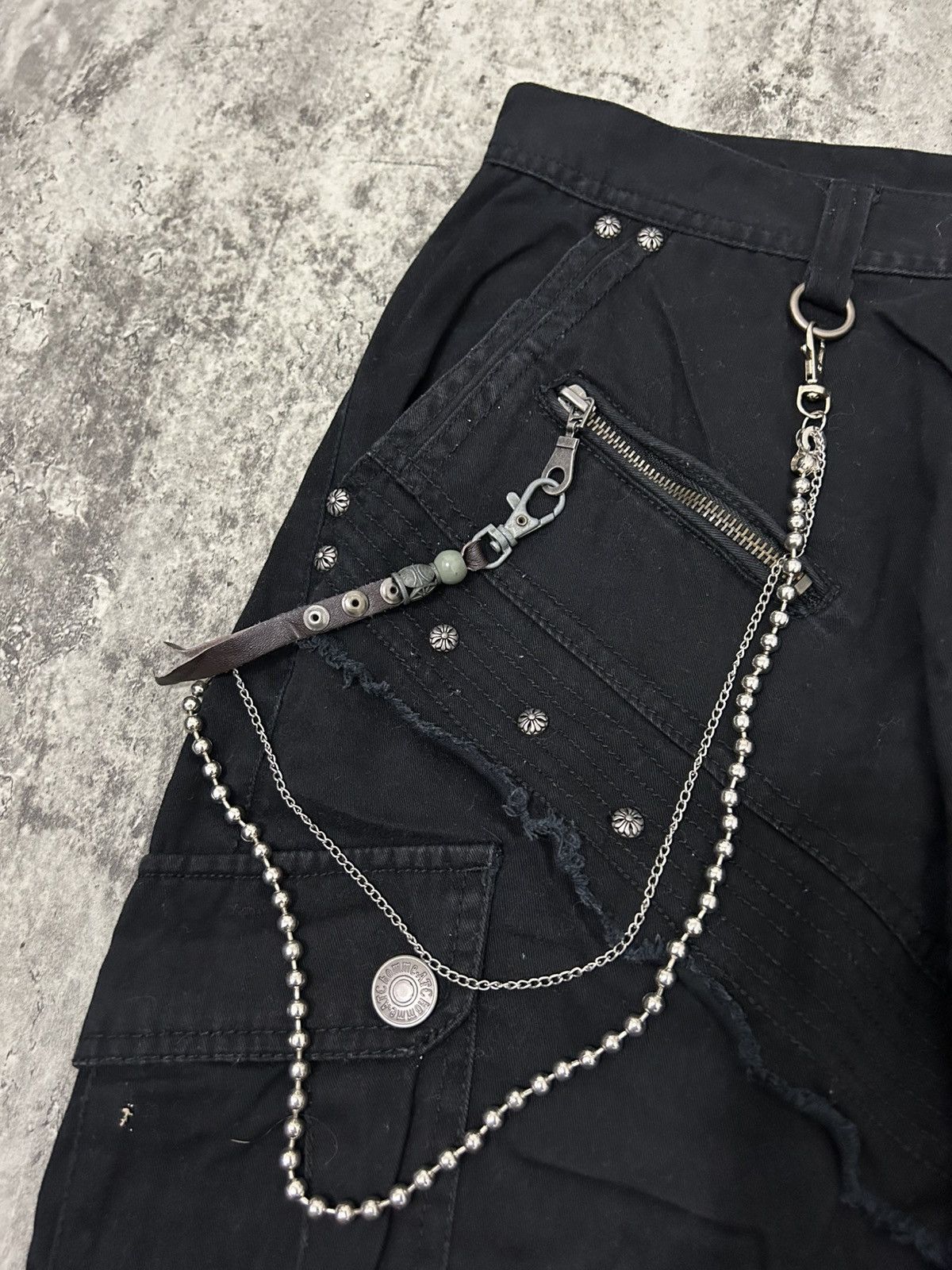 In The Attic In The Attic Homme Studded Cargo Pants Size US 34 / EU 50 - 5 Thumbnail