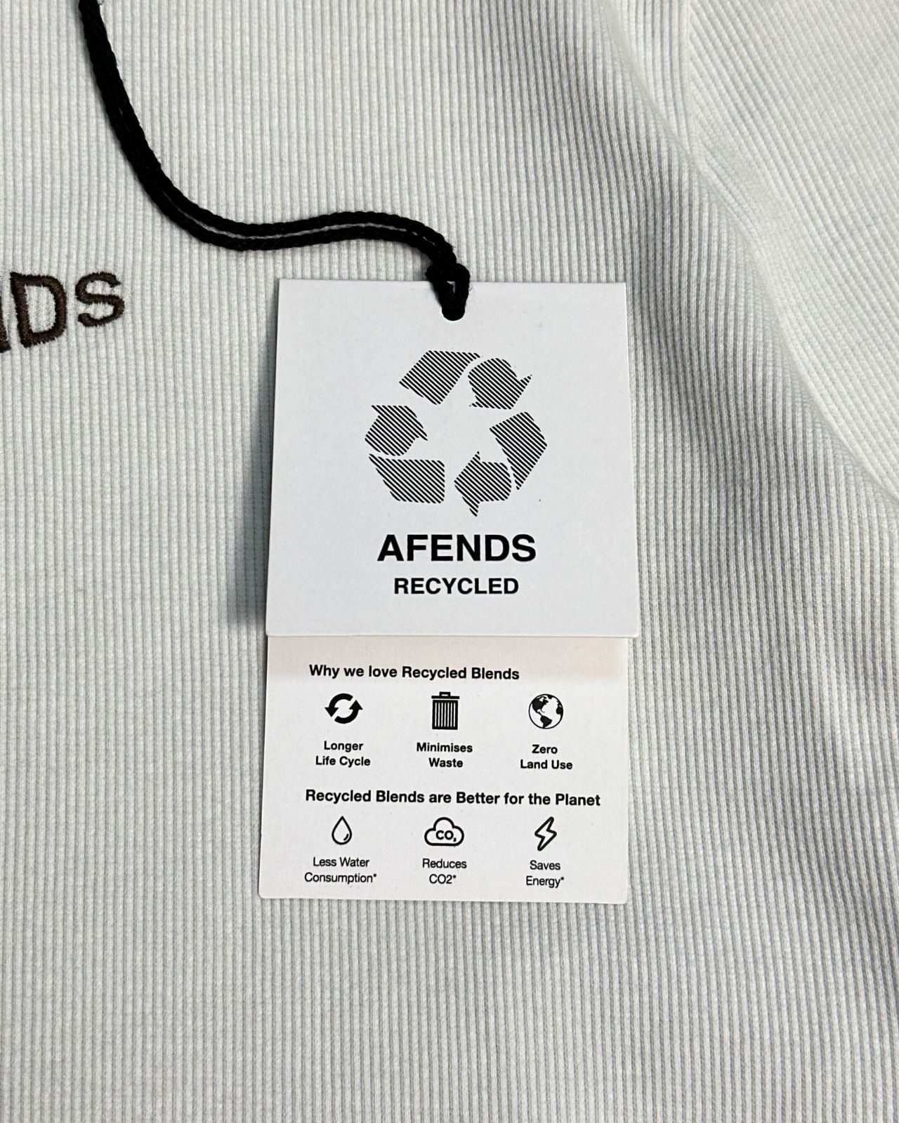 Afends NWT Afends - Harlow Recycled Cropped Ribbed Long Sleeve - S Size S / US 4 / IT 40 - 7 Thumbnail