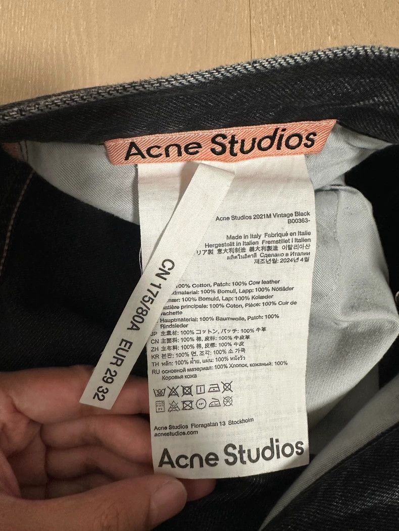Acne Studios acne studios Washed black jeans Size US 29 - 4 Thumbnail