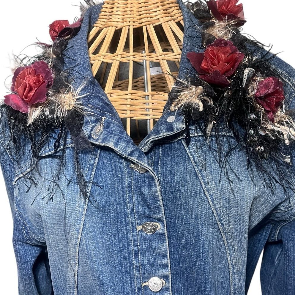 AMI Like to be Unique? This is a Vintage Handmade AMI Jacket Med Size M / US 6-8 / IT 42-44 - 2 Thumbnail