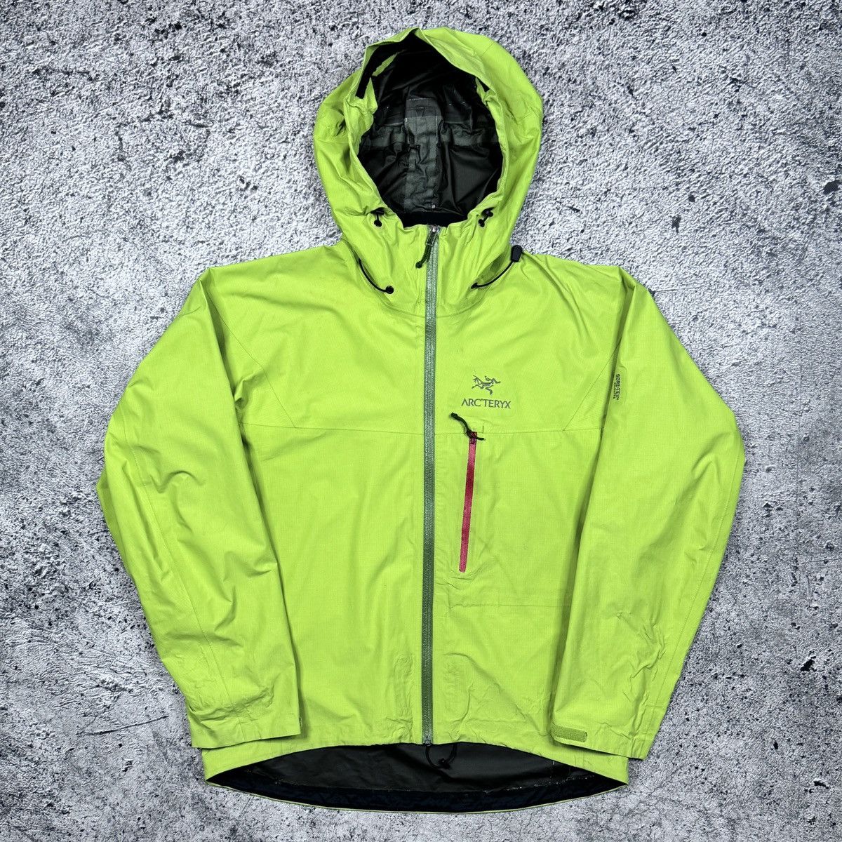 Arc Teryx Arcteryx Vintage Green Gore Tex Paclite Jacket Grailed