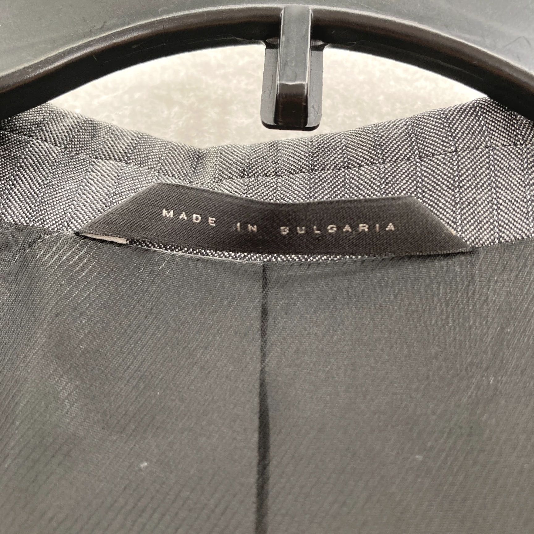 Hugo Boss Hugo Boss Lanificio Tesse Bella Italy Gray Herringbone Blazer 40S 100s Formal Regular Men Blazer Wool Jacket Gray 40 Mens Size 40R - 4 Thumbnail