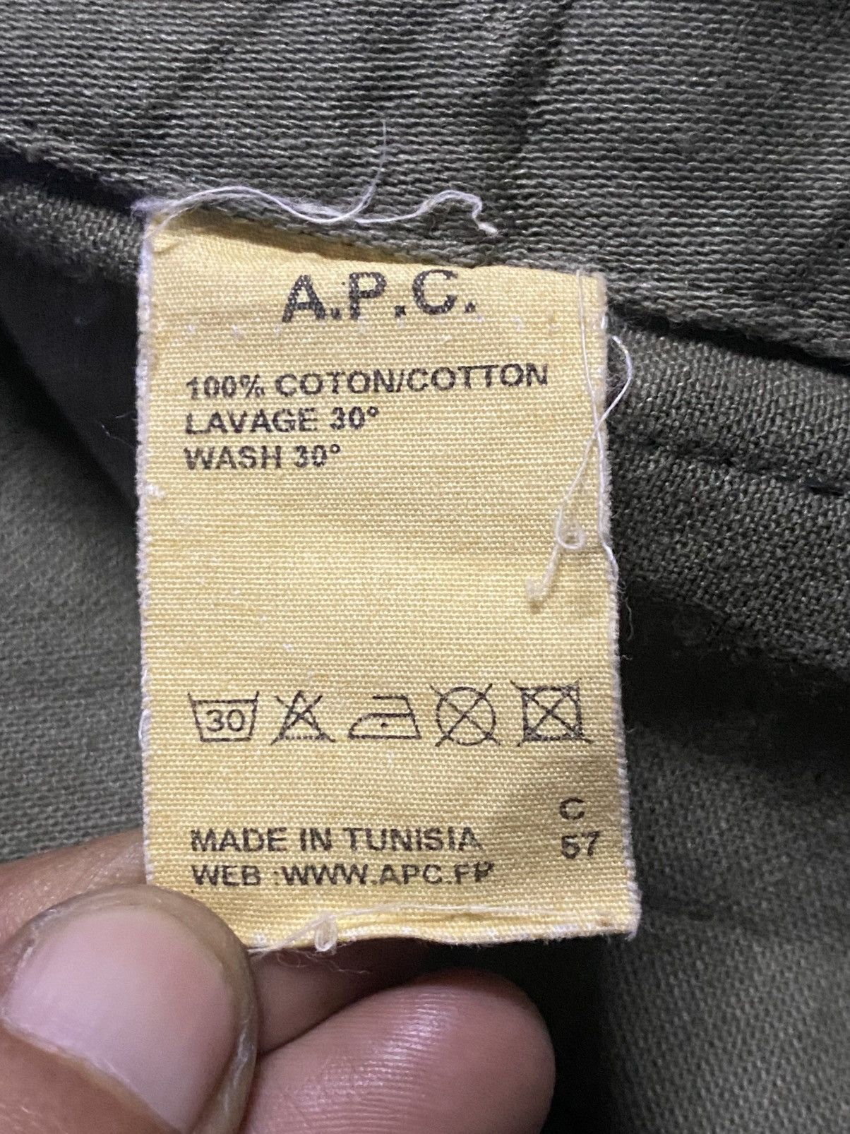 A.P.C. × Vintage APC Shoot Them In The Back Military Jacket Size US XS / EU 42 / 0 - 8 Thumbnail