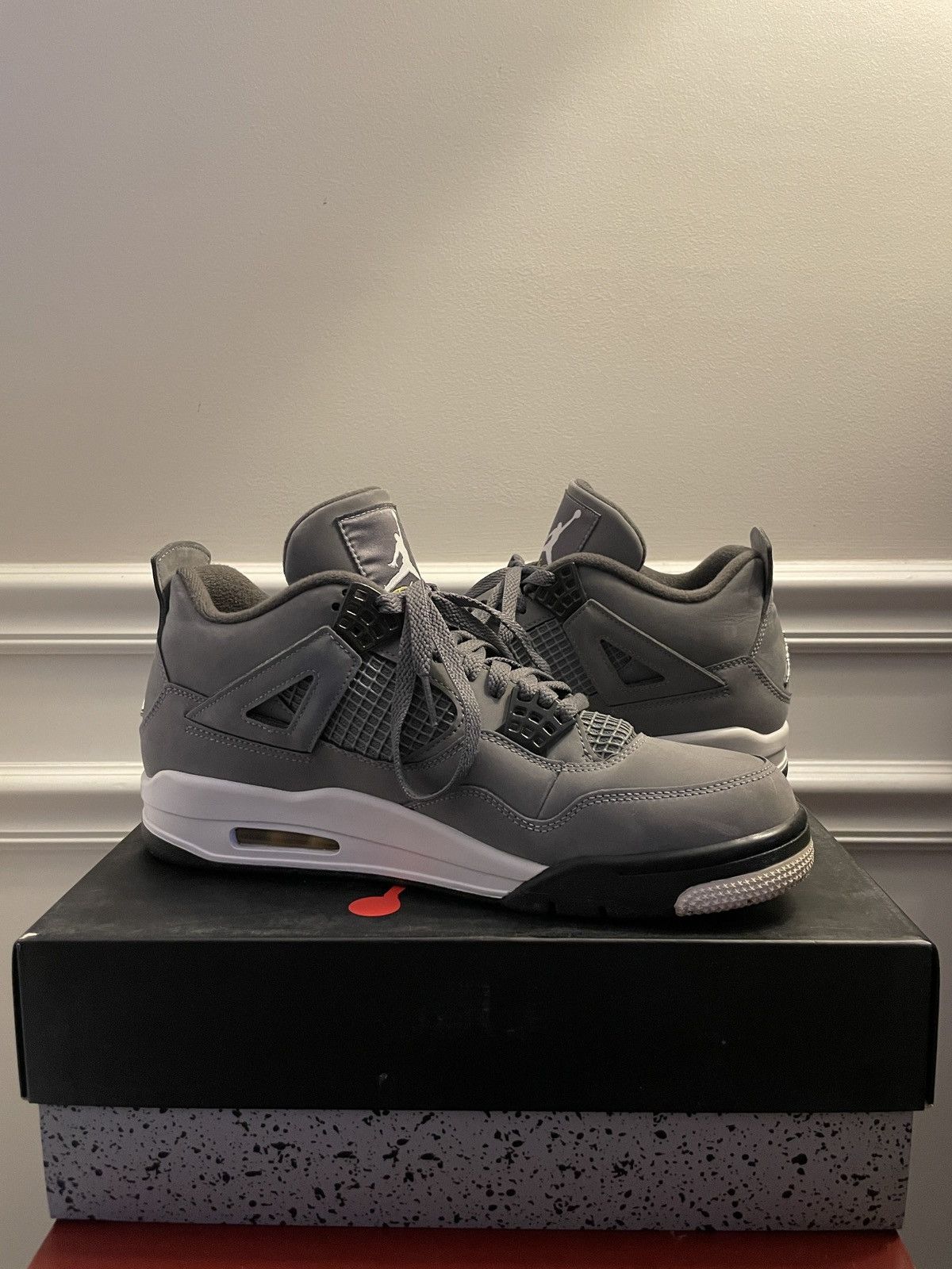 Jordan Brand × Nike Jordan 4 Cool Grey Size US 10.5 / EU 43-44 - 3 Thumbnail