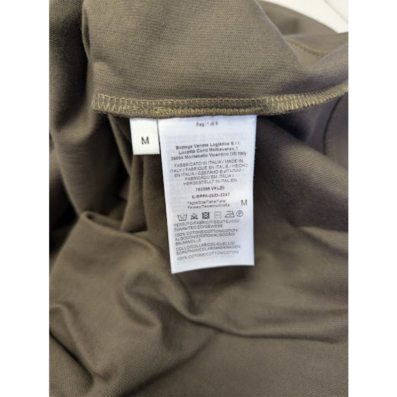 Bottega Veneta o1rshd1 Heavy Japanese Jersey Long Sleeve T-Shirt in Olive Size US M / EU 48-50 / 2 - 17 Thumbnail
