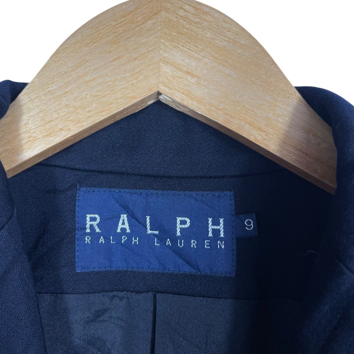 Ralph Lauren Ralph Lauren Ralph Wool Blend Tailored Blazer Navy Size 36R - 3 Thumbnail