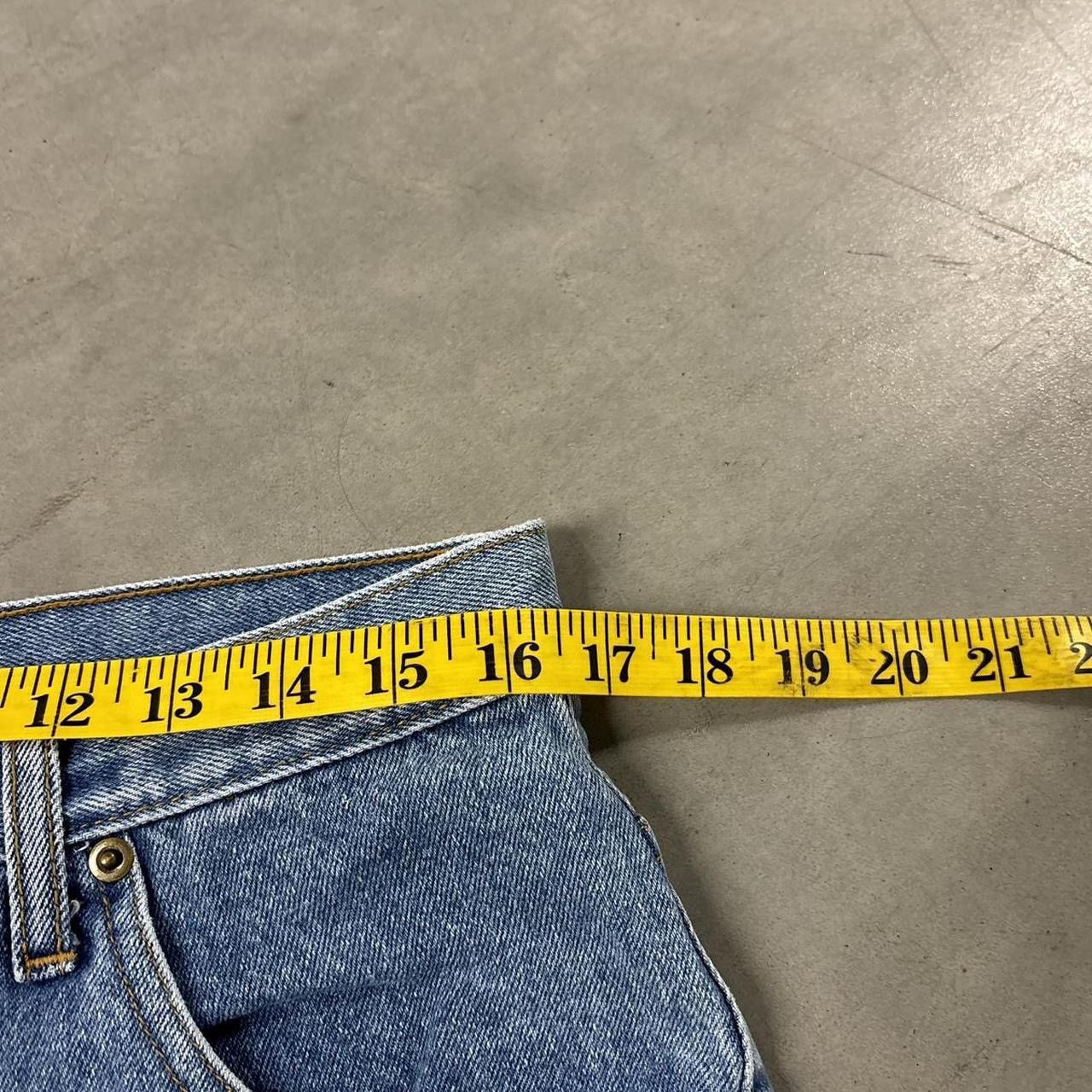 Other Vintage 90s Baggy Denim Jorts Size US 33 - 6 Thumbnail