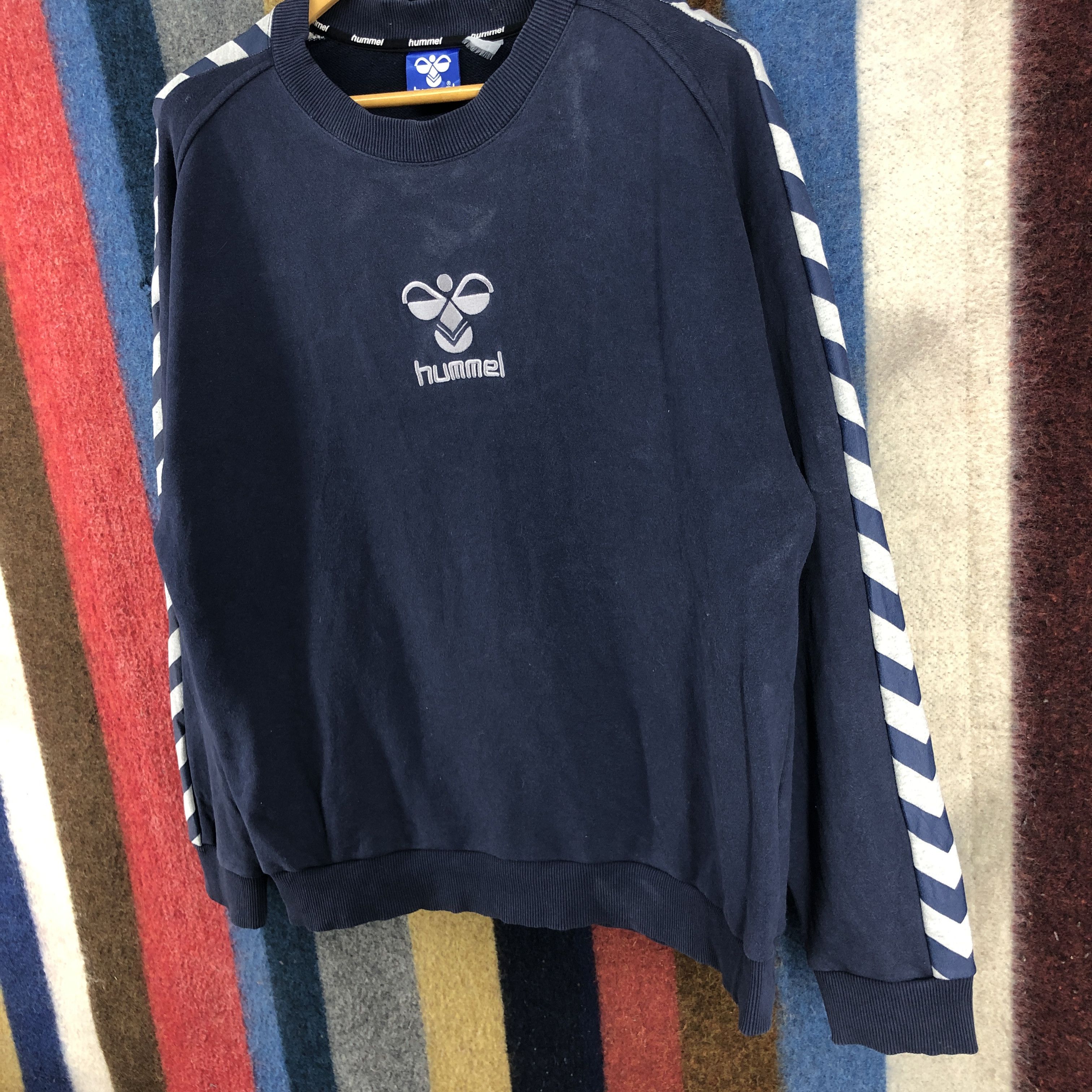 Hummel HUMMEL Side Tape Sweatshirt #0192/B Size US L / EU 52-54 / 3 - 3 Thumbnail