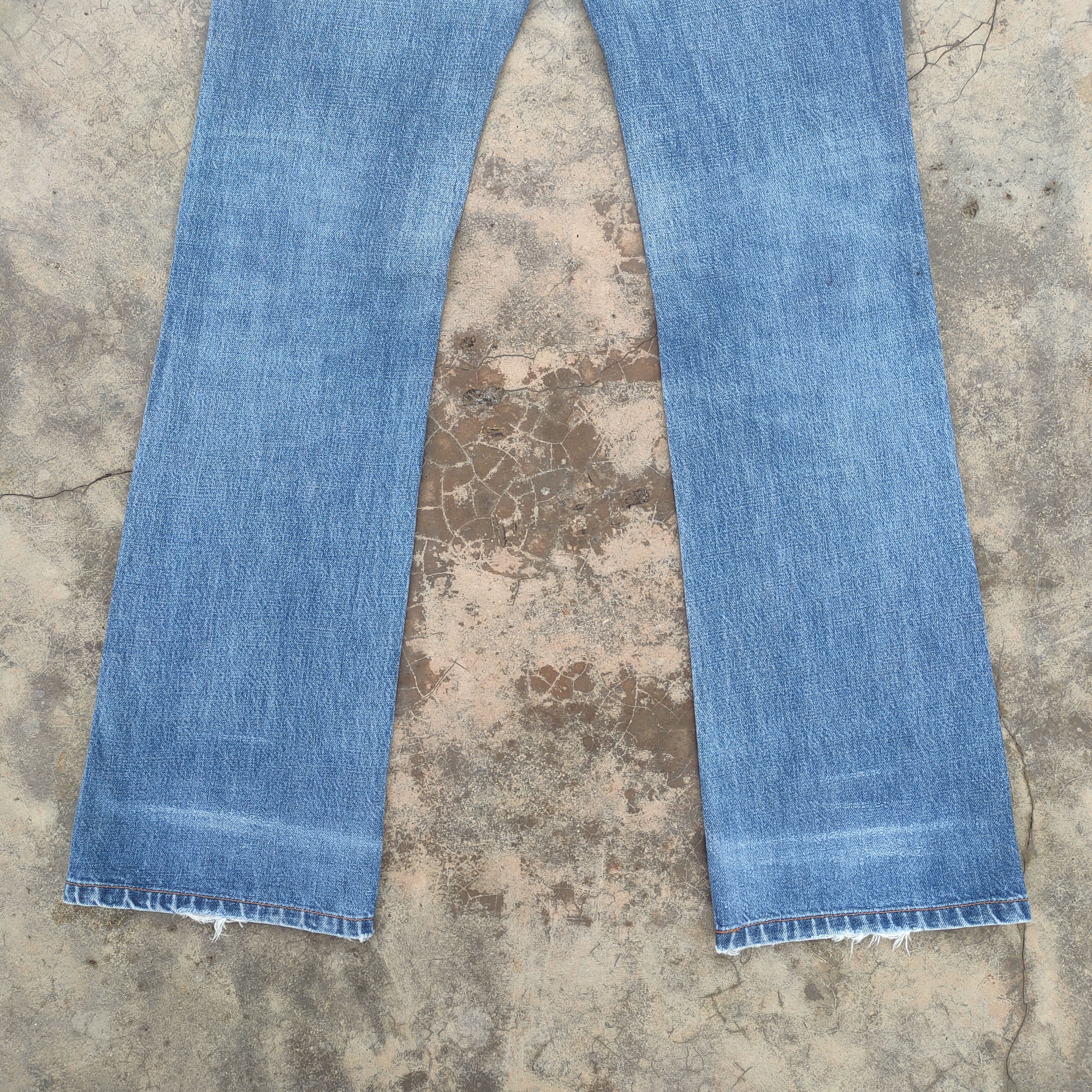 Japanese Brand VINTAGE TORGA FLARE FADED DENIM JEANS PANTS Size US 29 - 11 Thumbnail