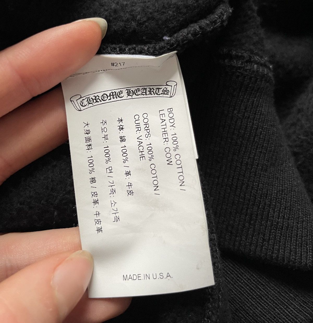 Chrome Hearts Chrome Hearts Bomber Jacket Leather & Cotton Size US L / EU 52-54 / 3 - 14 Thumbnail