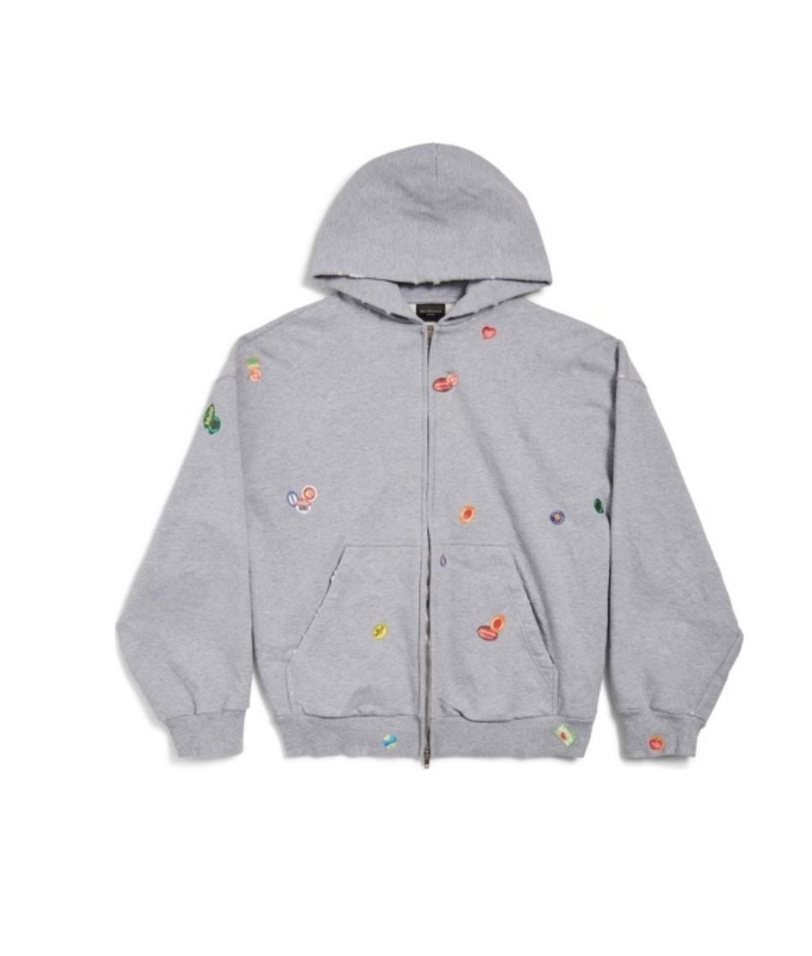 Balenciaga Balenciaga Spring/Summer 25 Seal Zip Hoodie 2501-Nextarrow Size US M / EU 48-50 / 2 - 7 Thumbnail