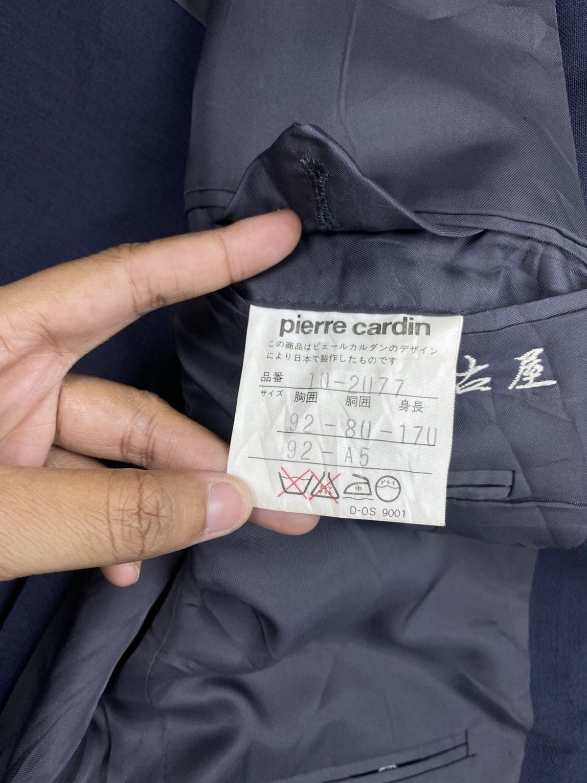Pierre Cardin Vintage Pierre Cardin Takasyimaya Double Button Blazer Size US M / EU 48-50 / 2 - 10 Thumbnail