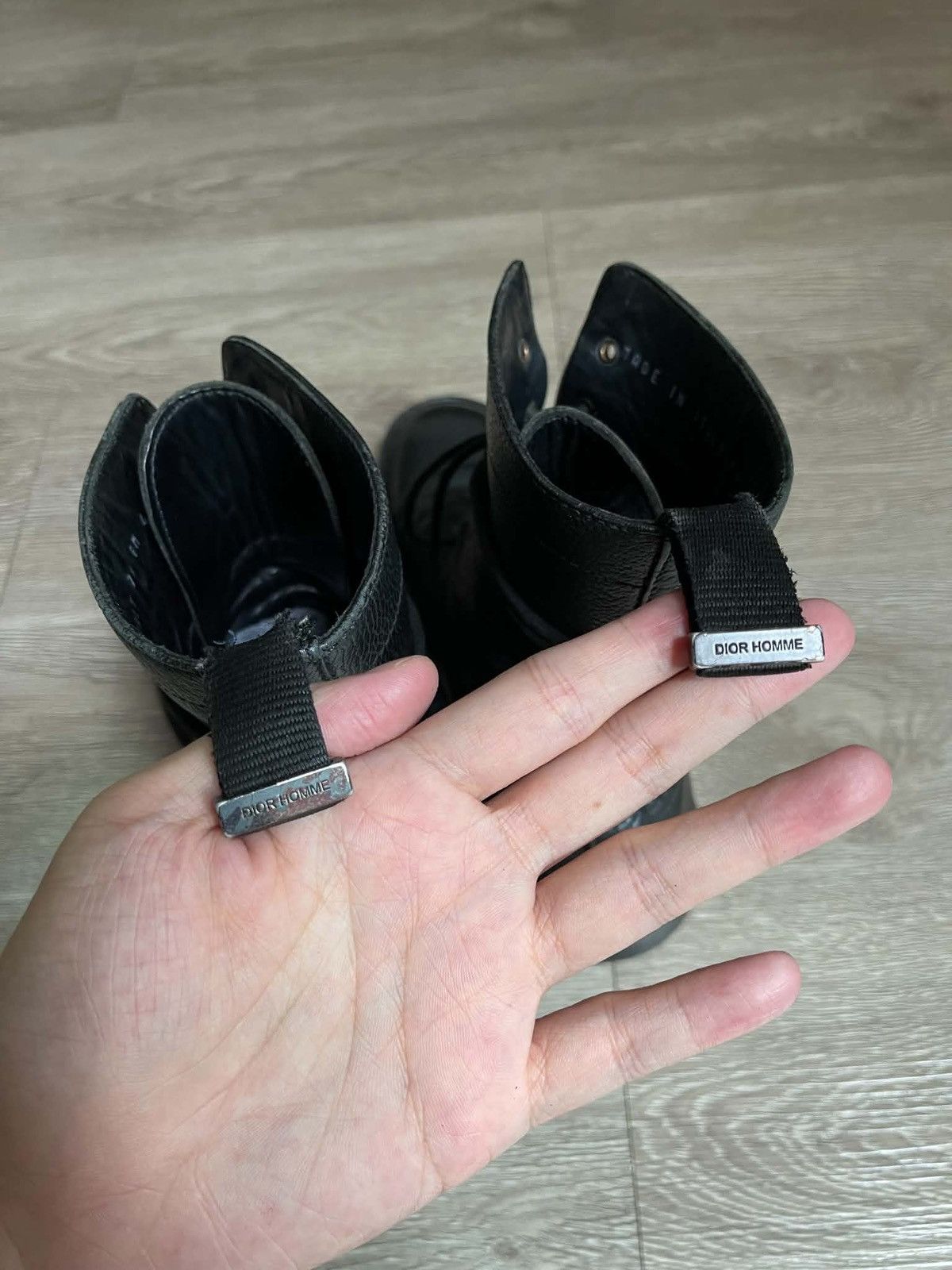 Dior DIOR HOMME AW07 "Navigate" COMBAT BOOTS BY HEDI SLIMANE Size US 8.5 / EU 41-42 - 5 Thumbnail