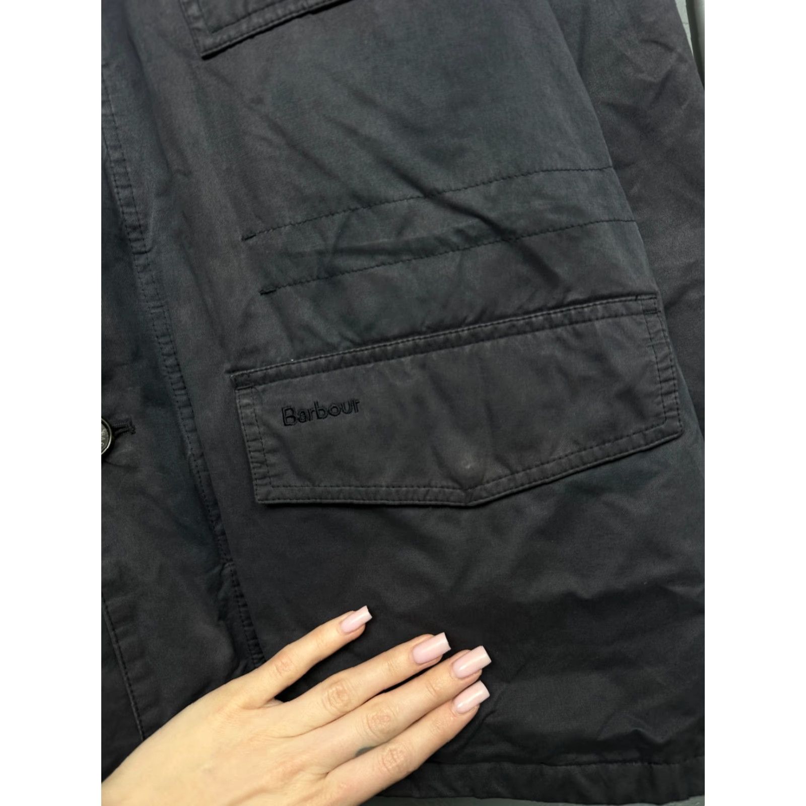 Barbour Barbour Jacket Cornish Mens L Waterproof Blue Barbour Cornish Jacket Mens L Waterproof Blue Size US L / EU 52-54 / 3 - 3 Thumbnail