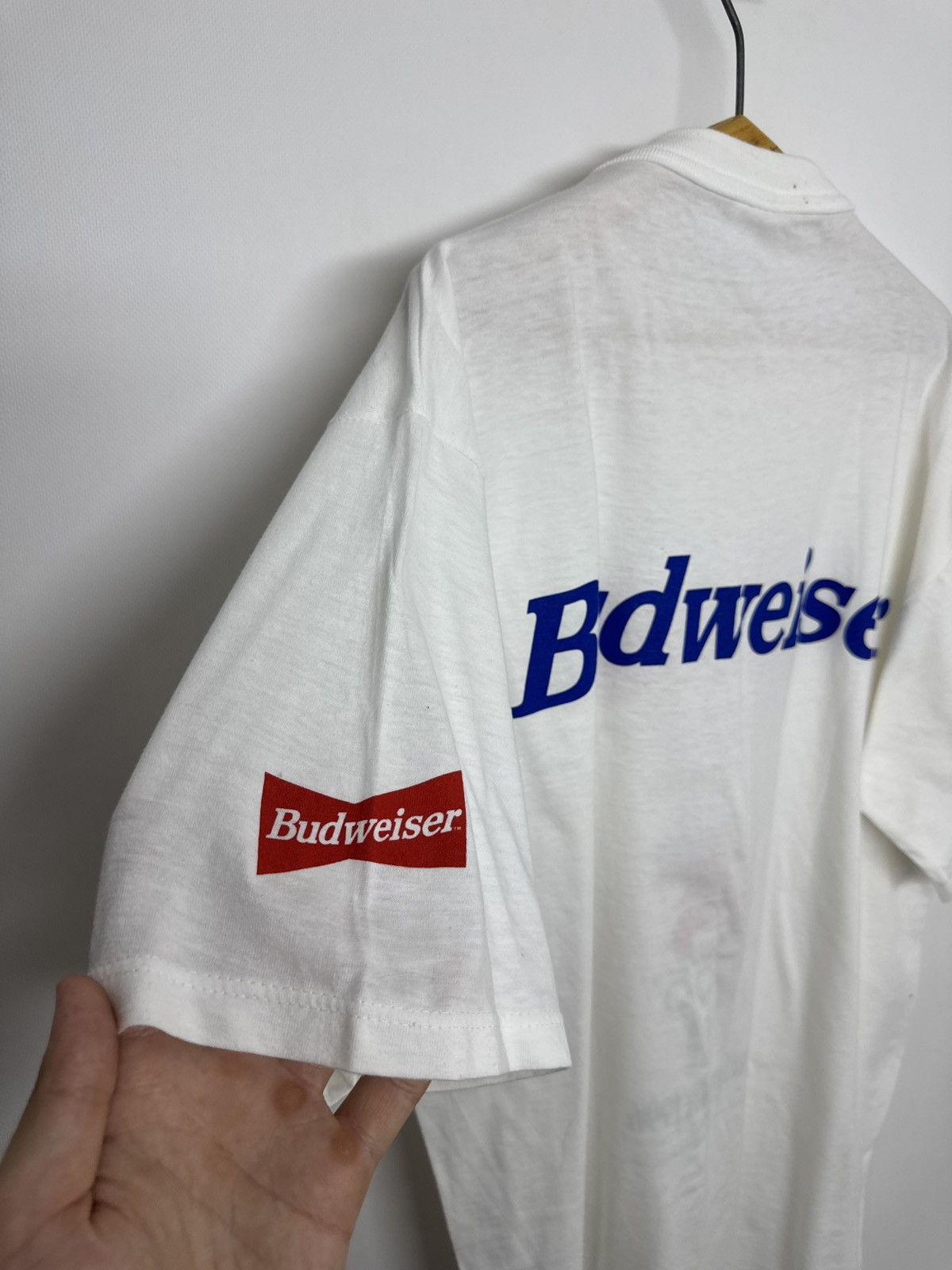 Budweiser Vintage Y2k 1996‼️RARE Olympic Games Atlanta t shirt 1996 Size US XL / EU 56 / 4 - 8 Thumbnail