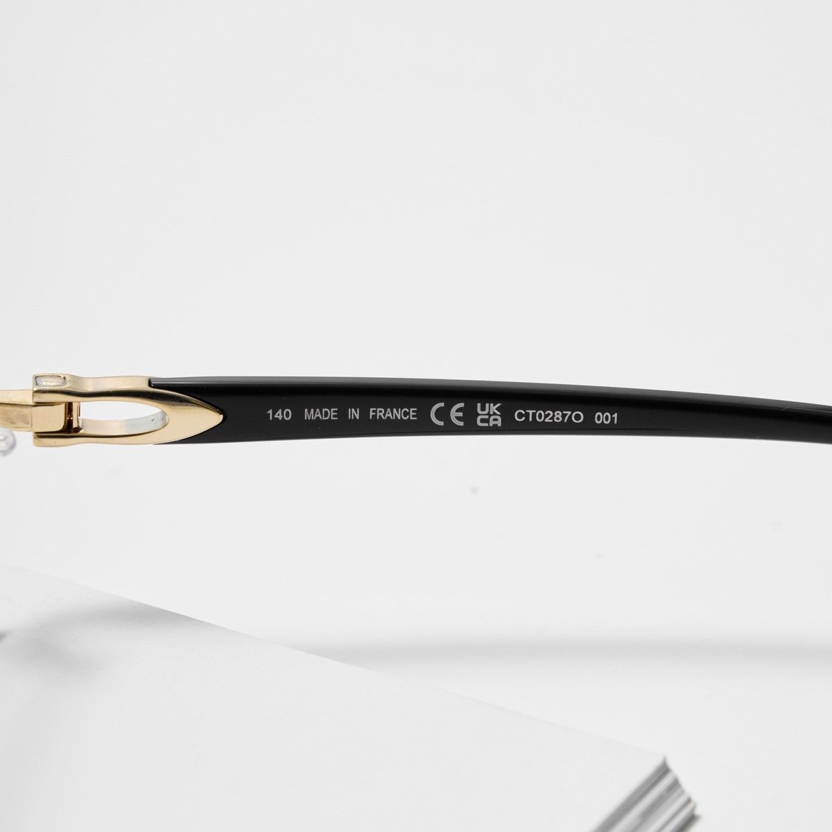 Cartier CARTIER CT0287O 001 GLASSES Size ONE SIZE - 4 Thumbnail