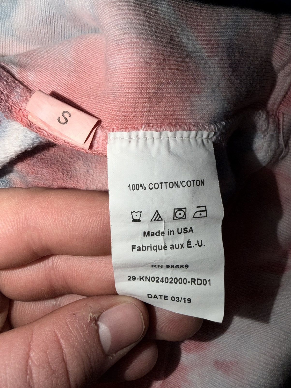 Champion × Todd Snyder Champion x Todd Snyder Red White Blue Tie-Dye Crewneck Size US S / EU 44-46 / 1 - 5 Thumbnail
