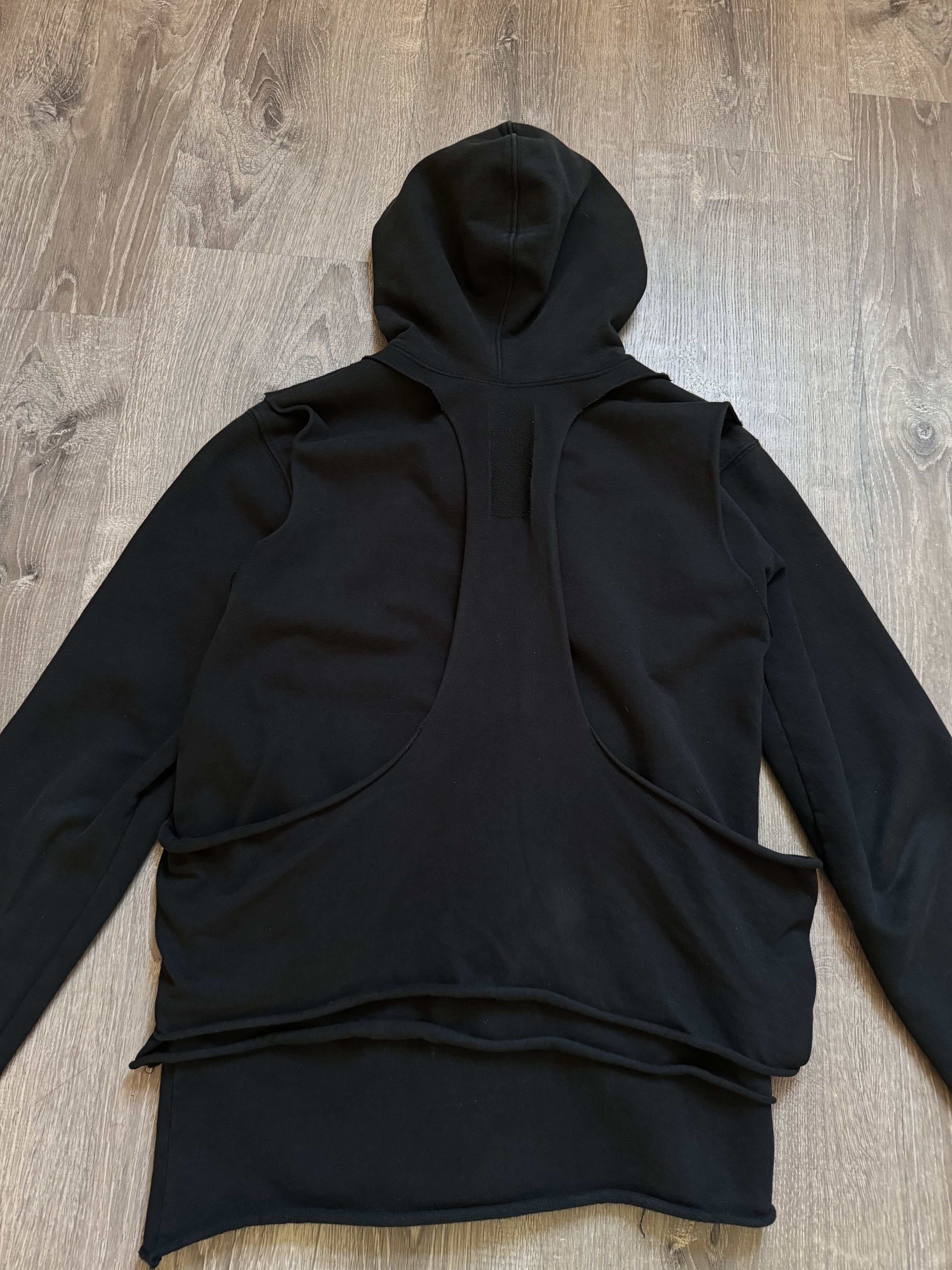 Rick Owens Rick Owens SLAB Layered Bondage Hoodie Size US S / EU 44-46 / 1 - 6 Thumbnail