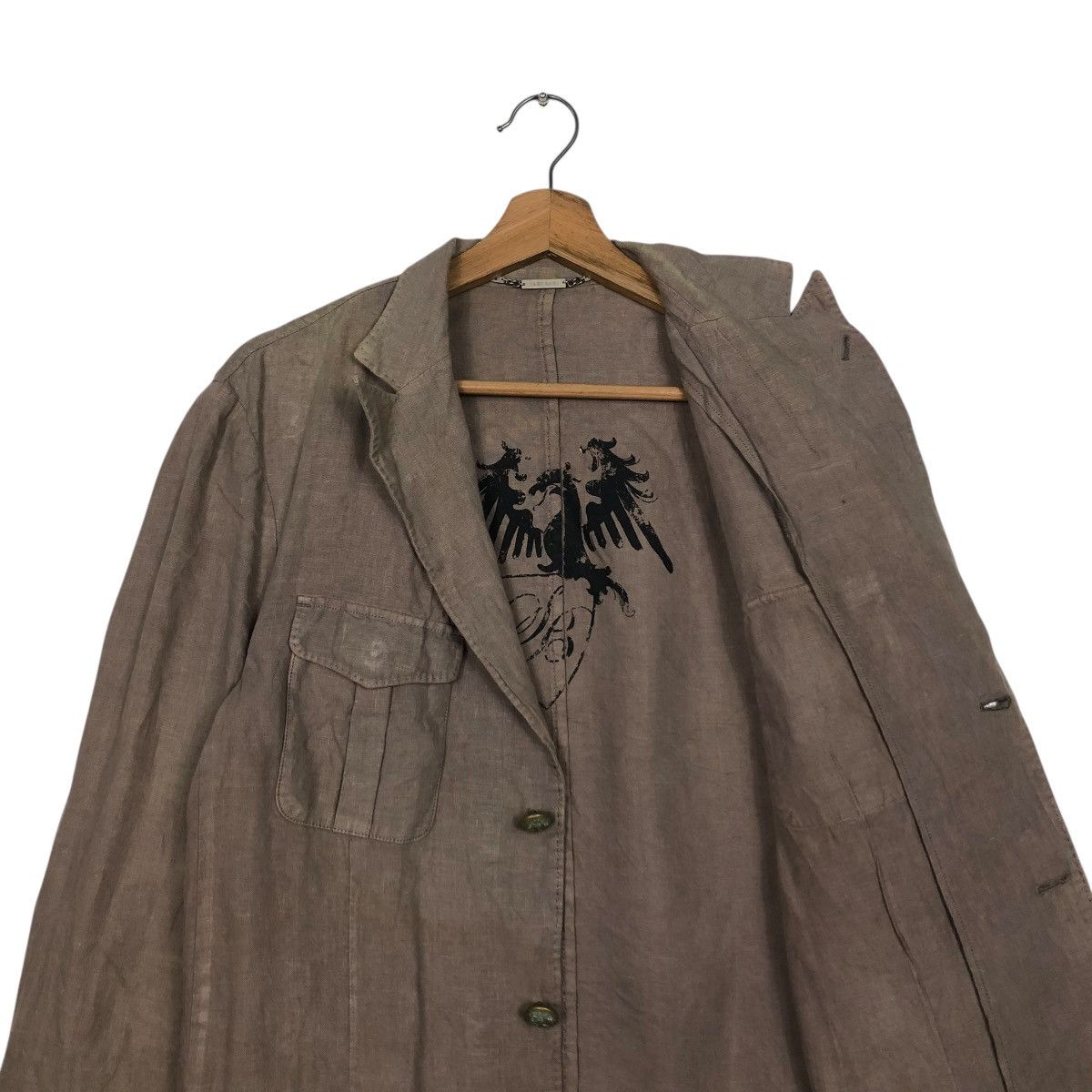 Japanese Brand 🔥VINTAGE CHORE WORK JACKET SABI SABI ISSEY MIYAKE Size US M / EU 48-50 / 2 - 13 Thumbnail