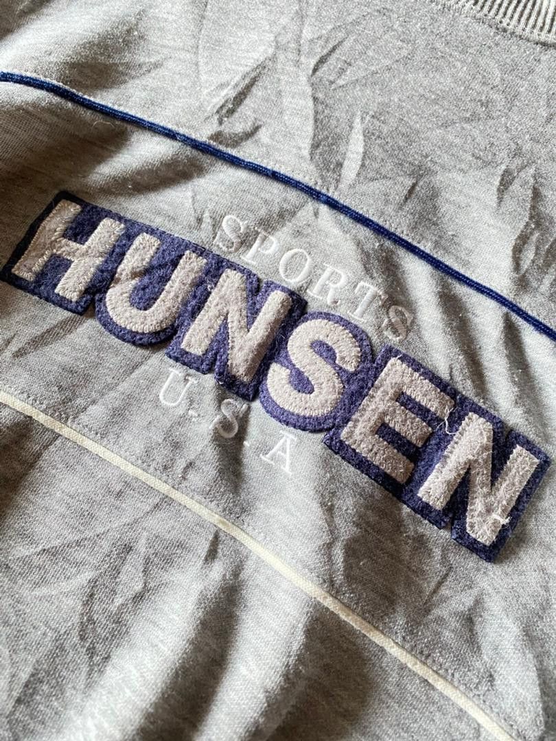 Japanese Brand VINTAGE 90S SPORTS HUNSEN USA SWEATSHIRT Size US M / EU 48-50 / 2 - 3 Thumbnail