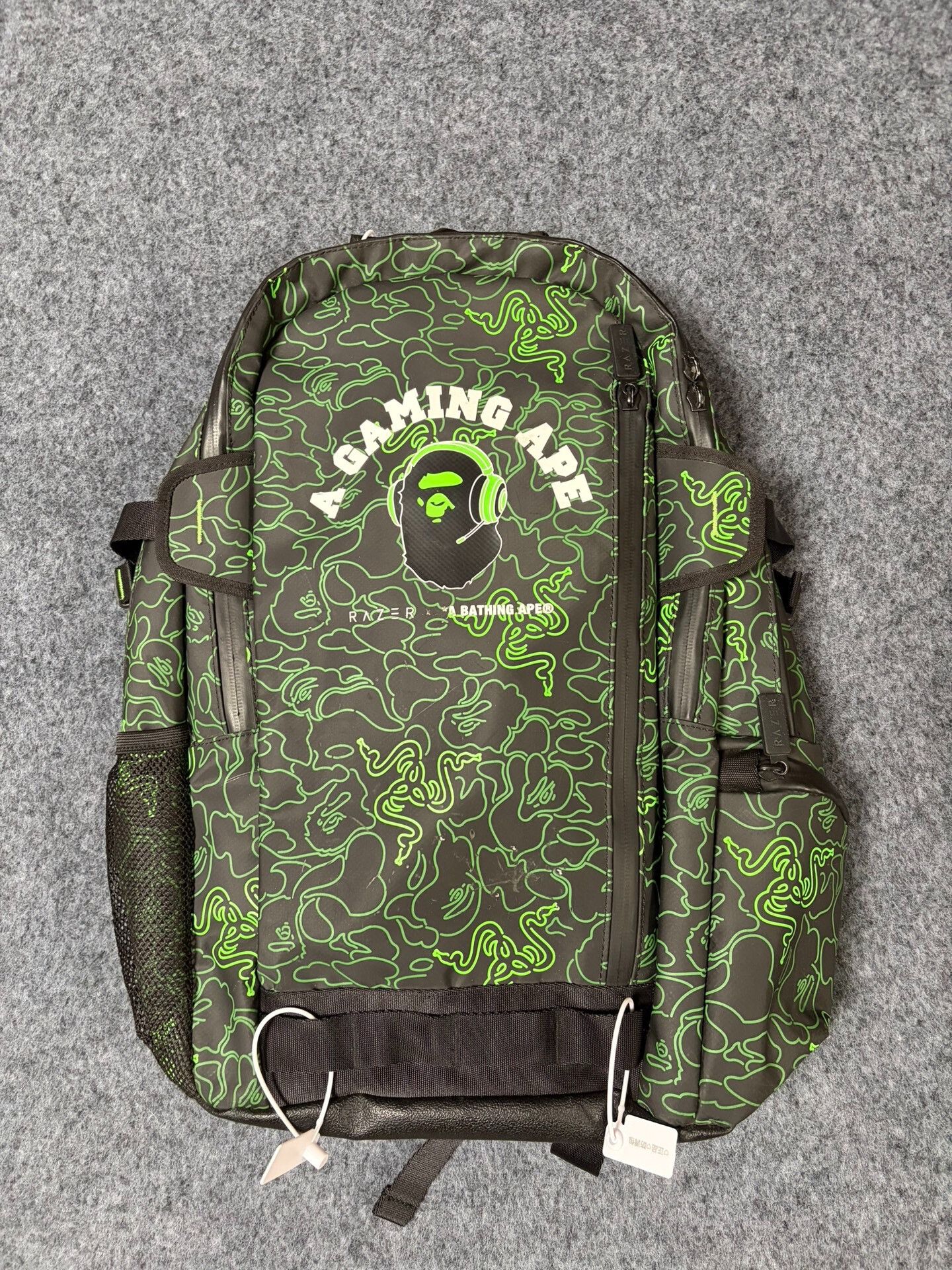 Bape × MCM MCM x BAPE Shark Stark Backpack | Grailed