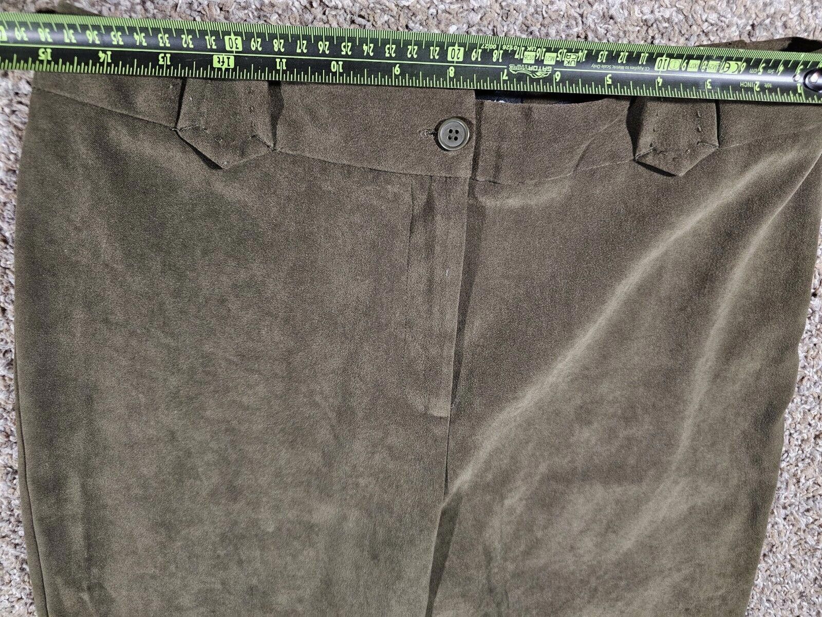 Designer Norton Studio Petites Stretch 10P Pants Size 32" / US 10 / IT 46 - 2 Thumbnail