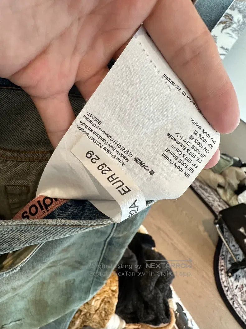 Acne Studios Acne Studios Denim Pants Size US 29 - 3 Thumbnail
