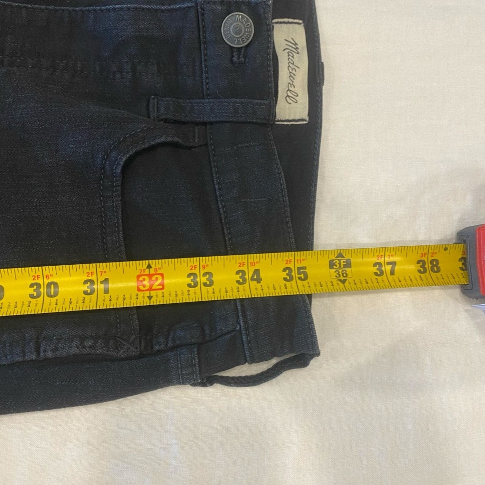 Madewell Madewell Women's 10" Roadtripper Soft Distressed Jeans - 26P Size 26" / US 2 / IT 38 - 7 Thumbnail