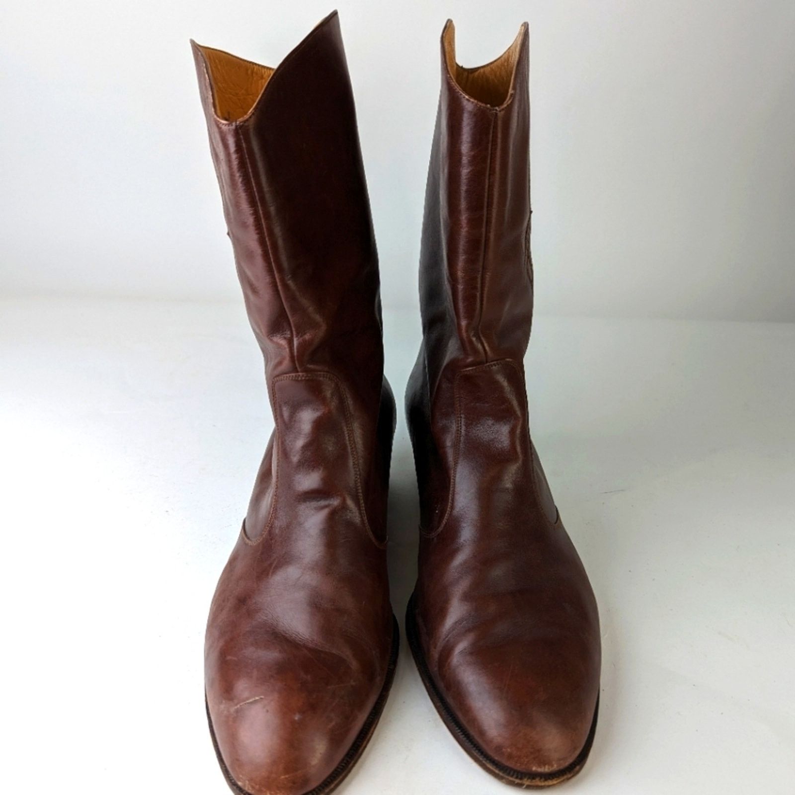 Bally Vintage Mens Bally Leather Ankle Boots 11 Size US 11 / EU 44 - 2 Thumbnail