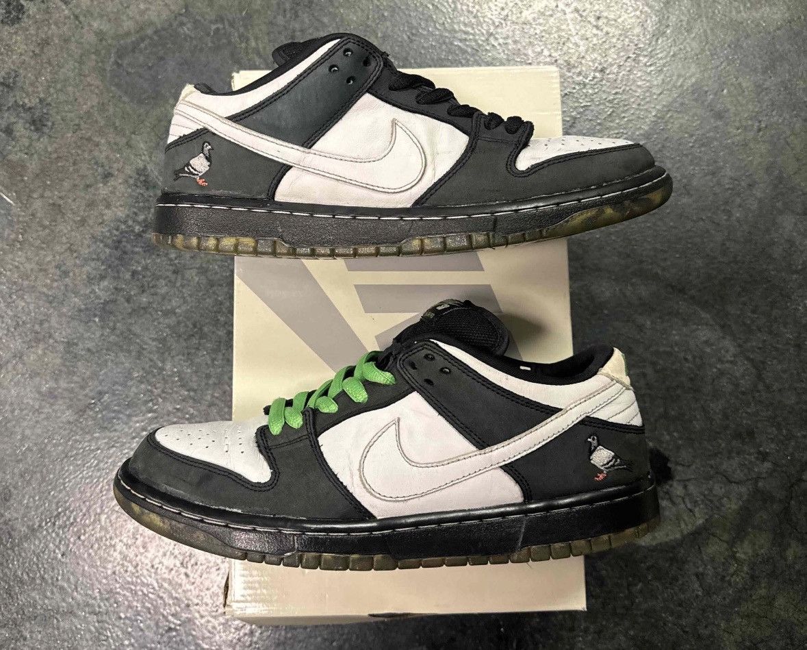 Nike Dunk Low SB Panda Pigeon Size US 8.5 / EU 41-42 - 1 Thumbnail