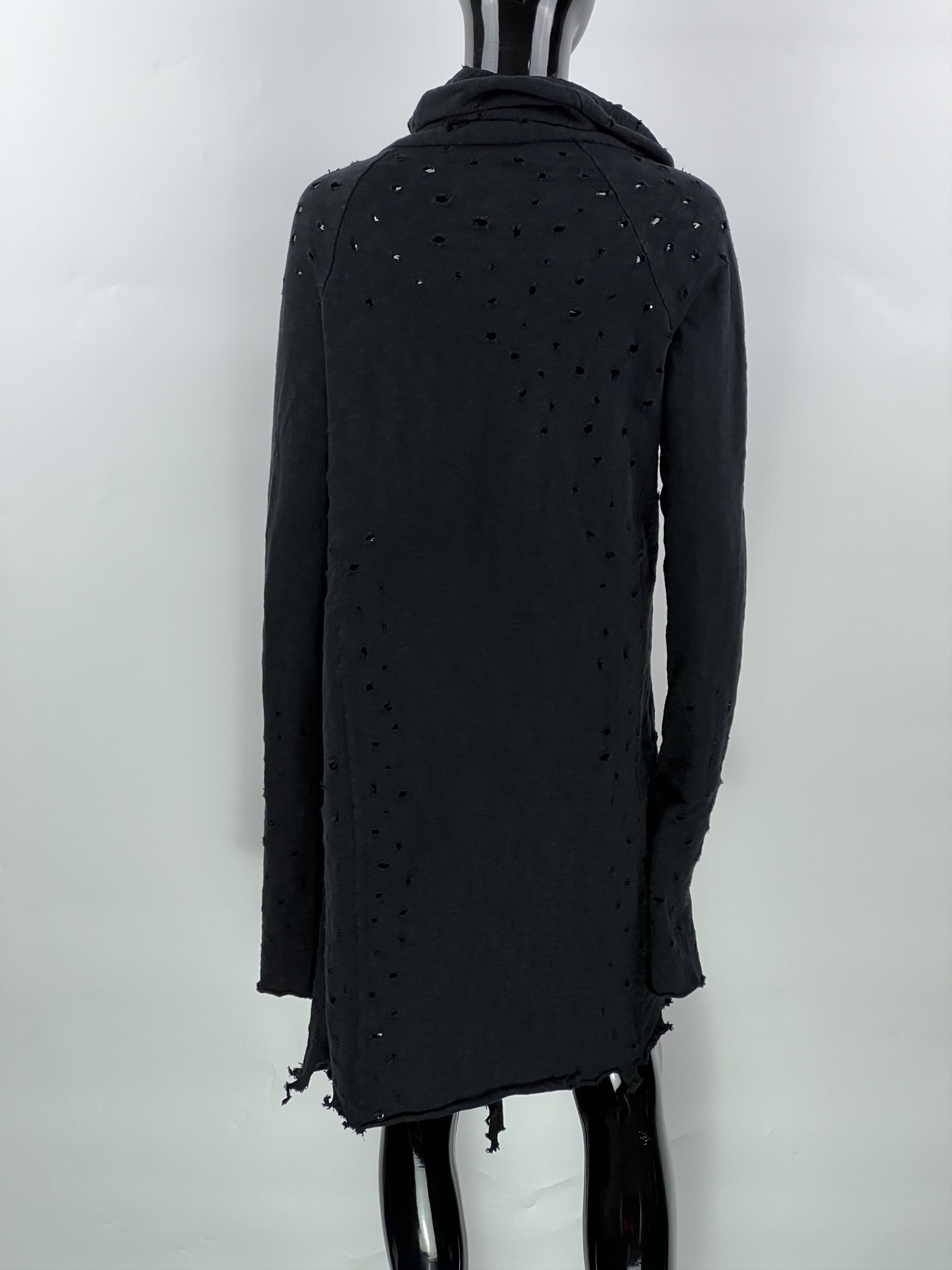 Thom Krom Thom Krom Asymmetrical Distressed Open Cardigan Size M Size M / US 6-8 / IT 42-44 - 4 Thumbnail