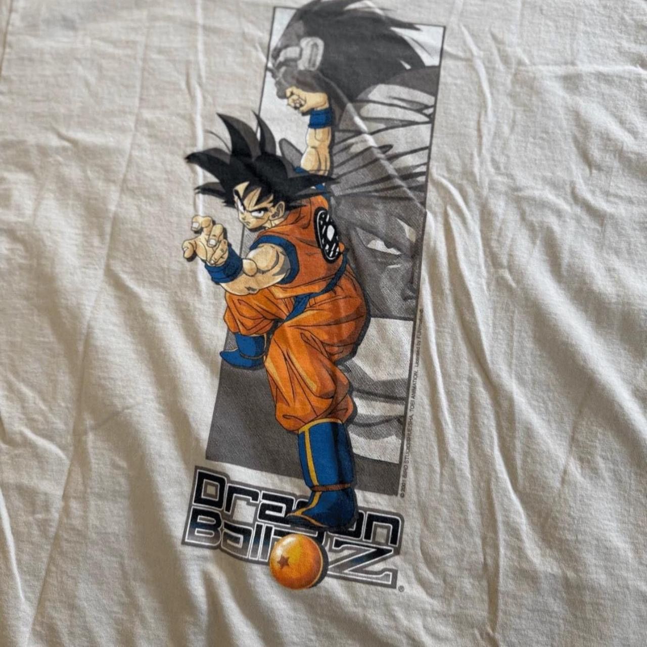 Anime Vintage 2001 Dragon Ball Z USA Men’s Tee Shirt Size L Goku Size US L / EU 52-54 / 3 - 2 Thumbnail