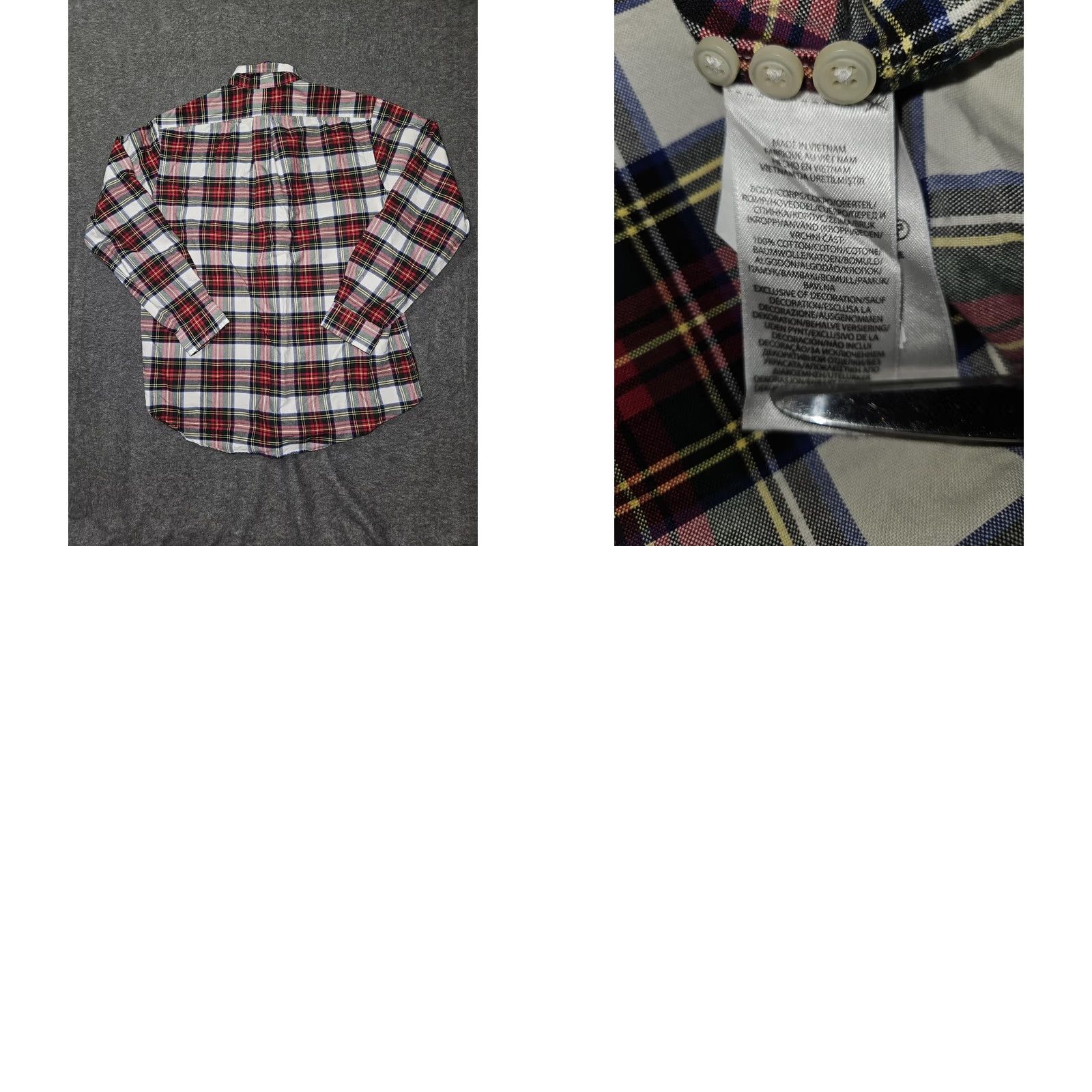 Ralph Lauren Ralph Lauren Shirt Mens Large Multicolor Plaid Button Down Long Sleeve Pony Logo Size US L / EU 52-54 / 3 - 8 Thumbnail