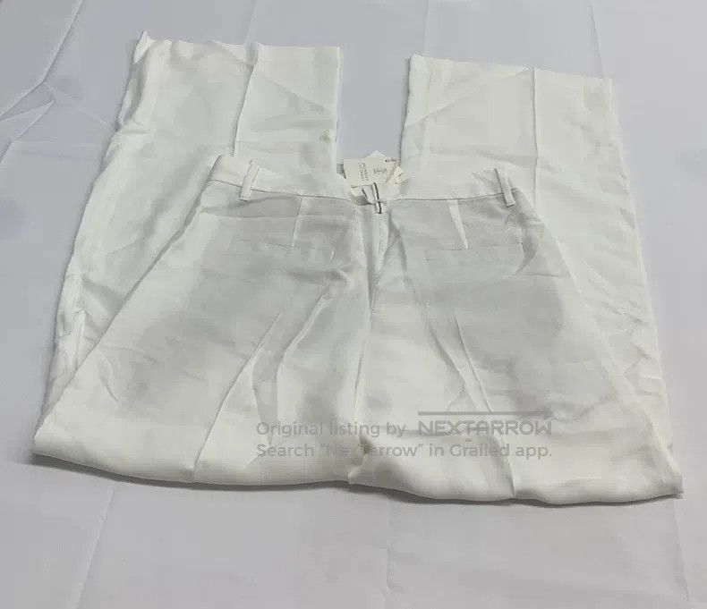 Brunello Cucinelli Brunello Cucinelli Loose Straight Solid Color Casual Pants Size 28" / US 6 / IT 42 - 5 Thumbnail