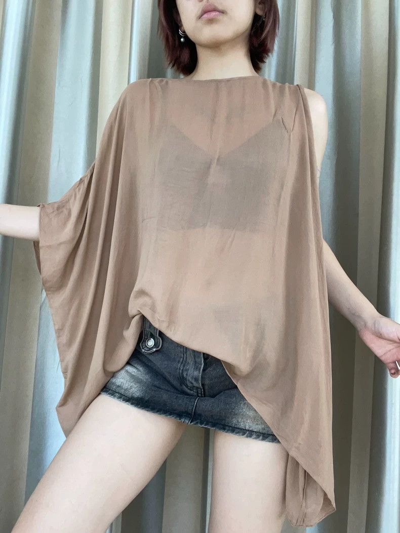 Helmut Lang HELMUT LANG sizeP A haphazardly flowing top Size M / US 6-8 / IT 42-44 - 4 Thumbnail