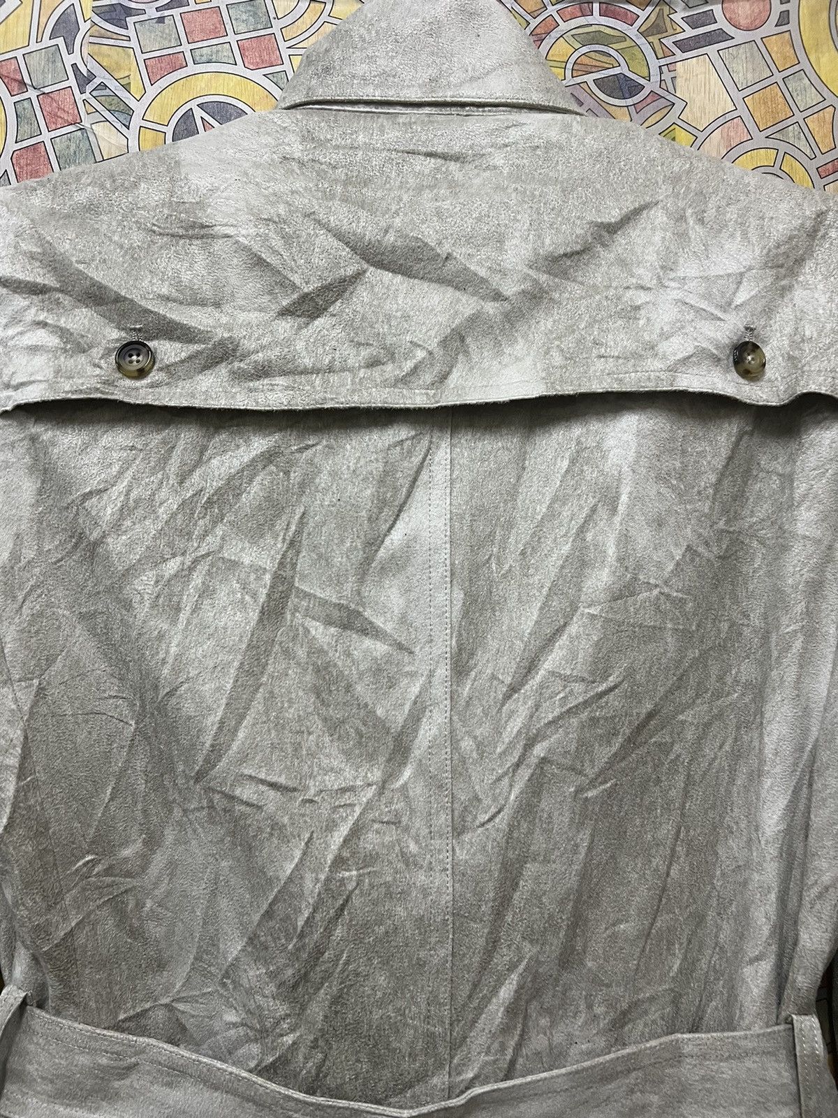 Tornado Mart Tornado Mart Micro Suede Trench Coat Tornado Mart (GJ 35) Size US L / EU 52-54 / 3 - 18 Thumbnail